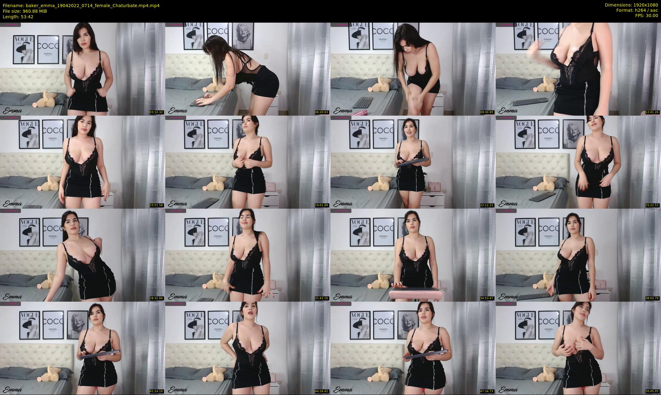 baker_emma — 54 minute Chaturbate female cam show recording, 1080p, Apr 19, 2022