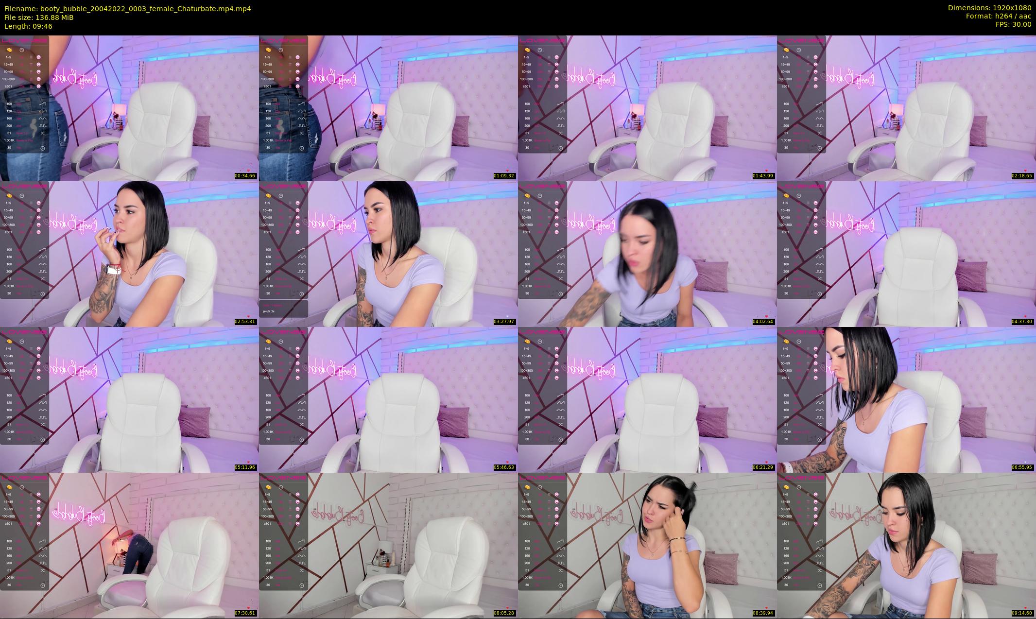 booty_bubble — 10 minute Chaturbate female cam show recording, 1080p, Apr 20, 2022