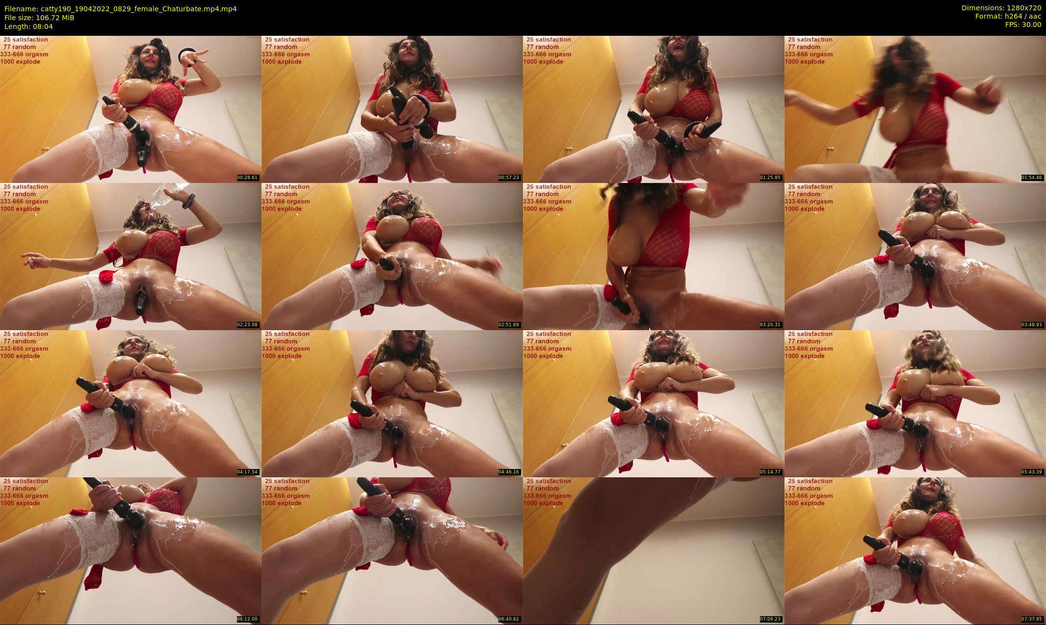 catty190 — 9 minute Chaturbate female cam show recording, 720p, Apr 19, 2022
