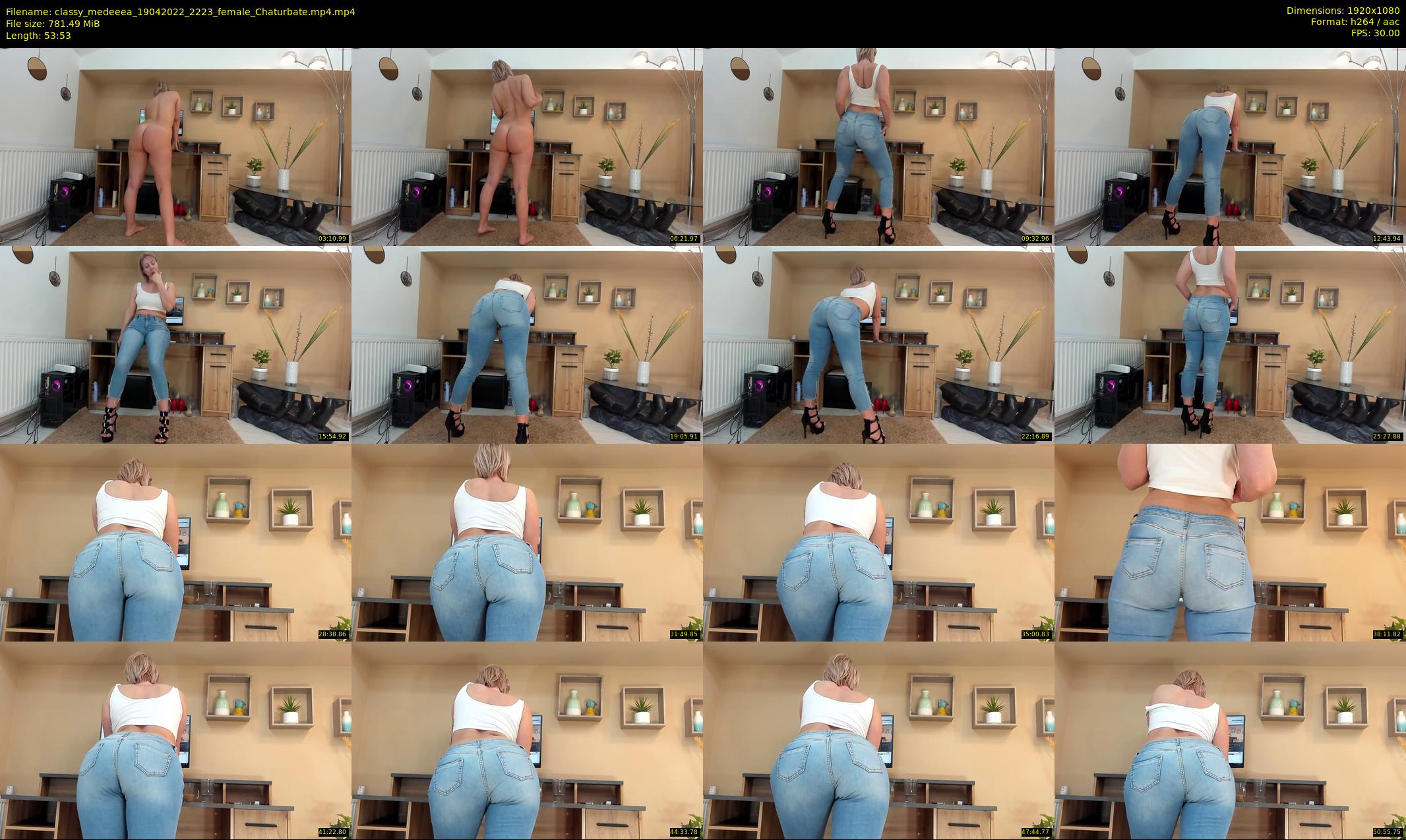 classy_medeeea — 54 minute Chaturbate female cam show recording, 1080p, Apr 19, 2022