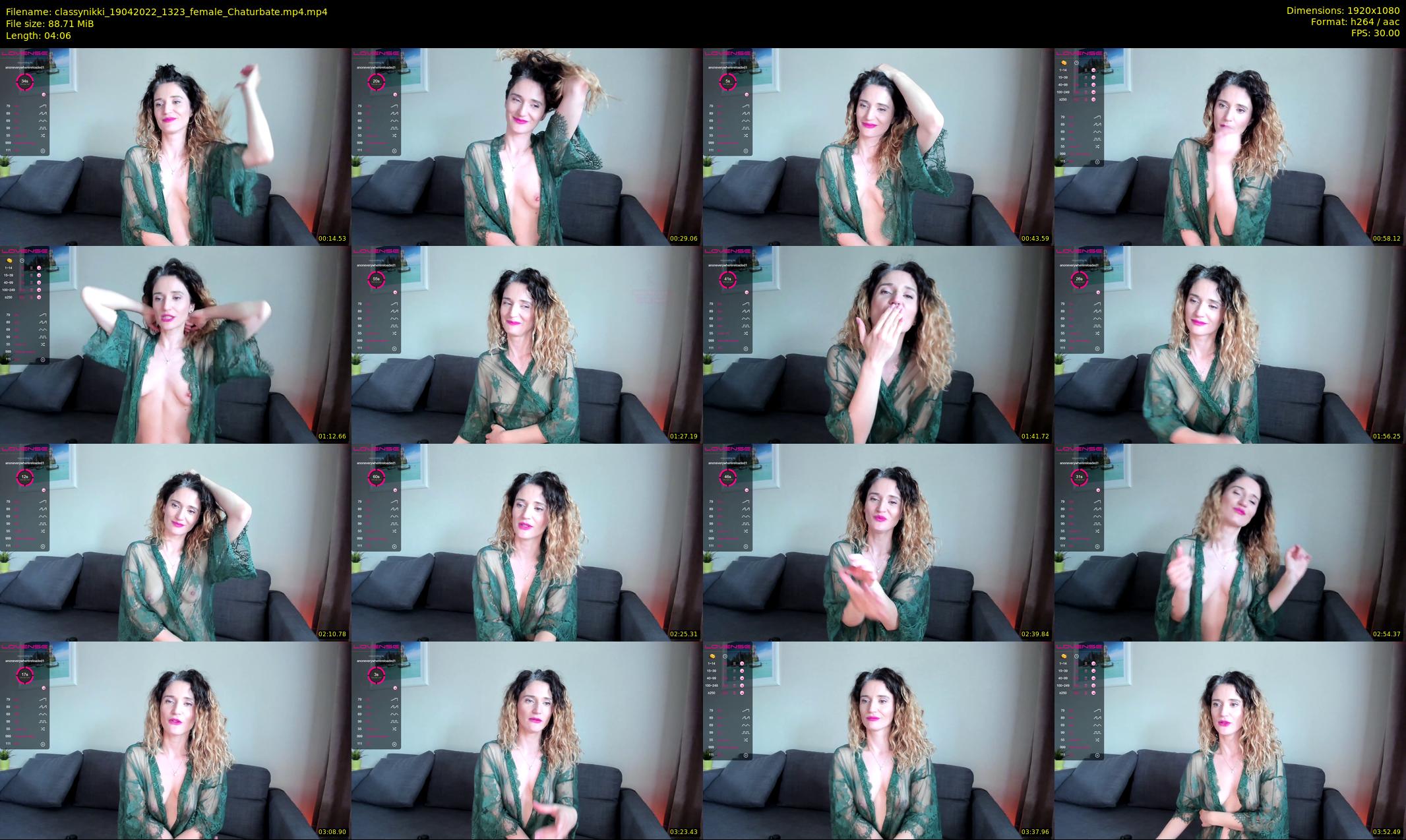 classynikki — 5 minute Chaturbate female cam show recording, 1080p, Apr 19, 2022