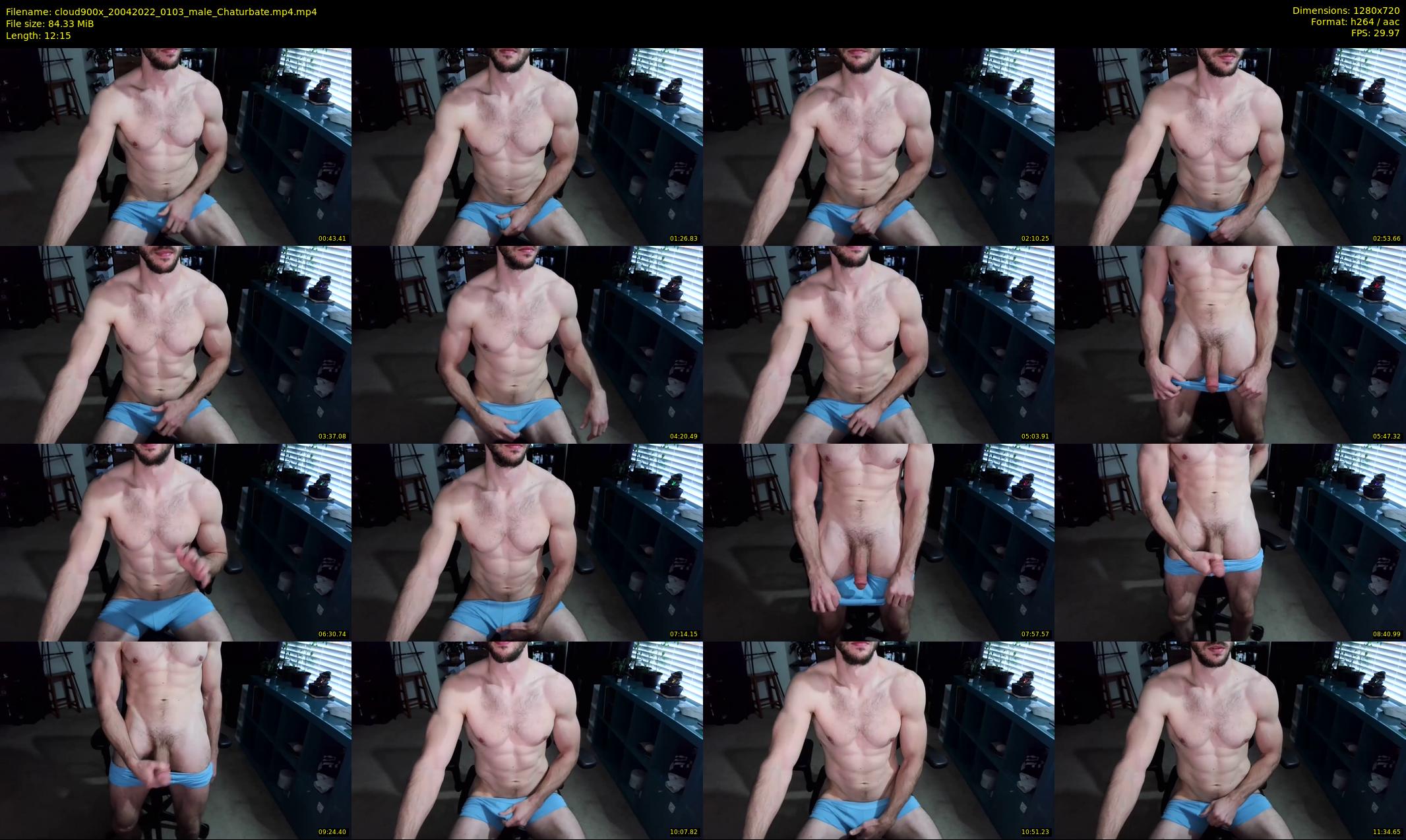 cloud900x — 13 minute Chaturbate male cam show recording, 720p, Apr 20, 2022