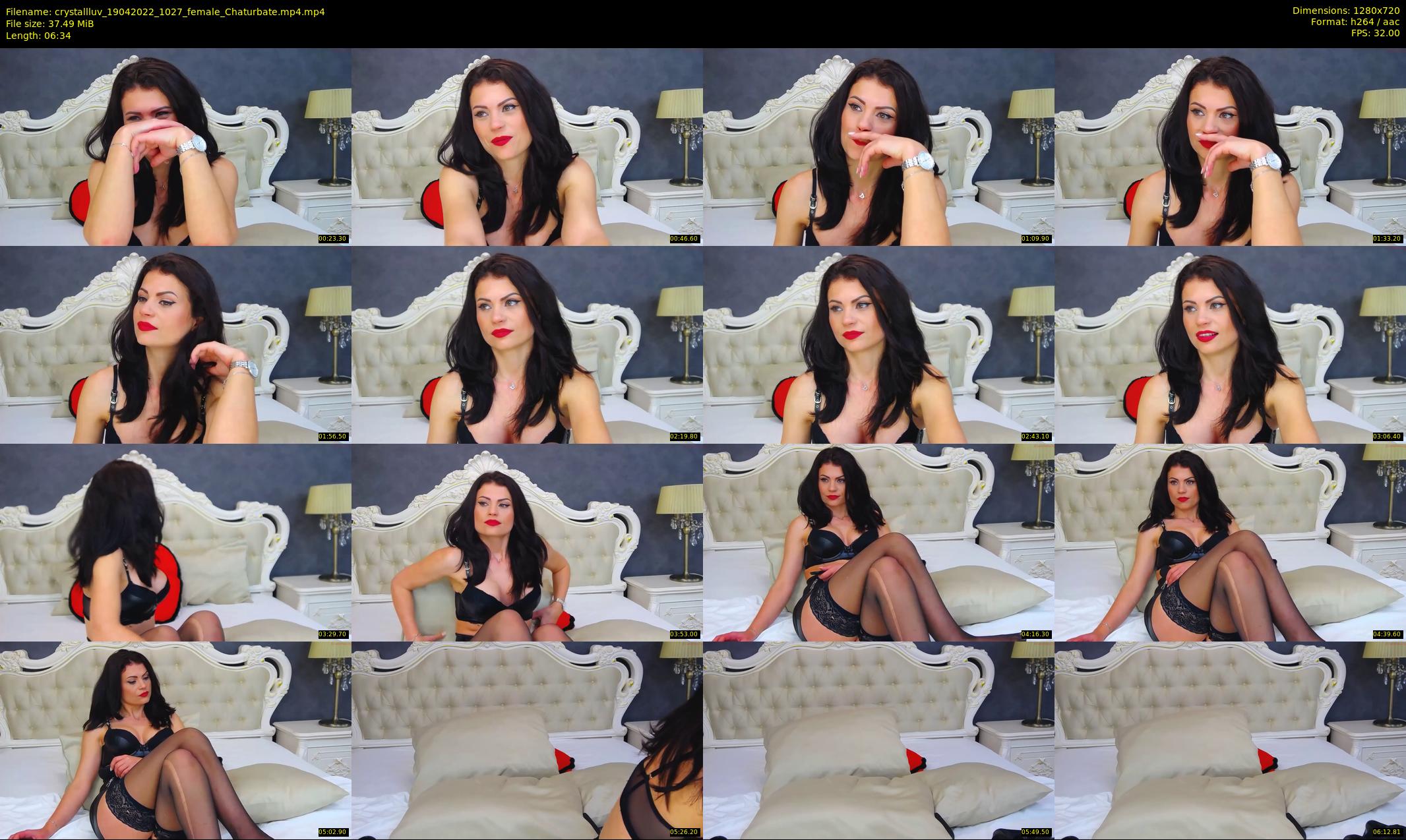 crystallluv — 7 minute Chaturbate female cam show recording, 720p, Apr 19, 2022