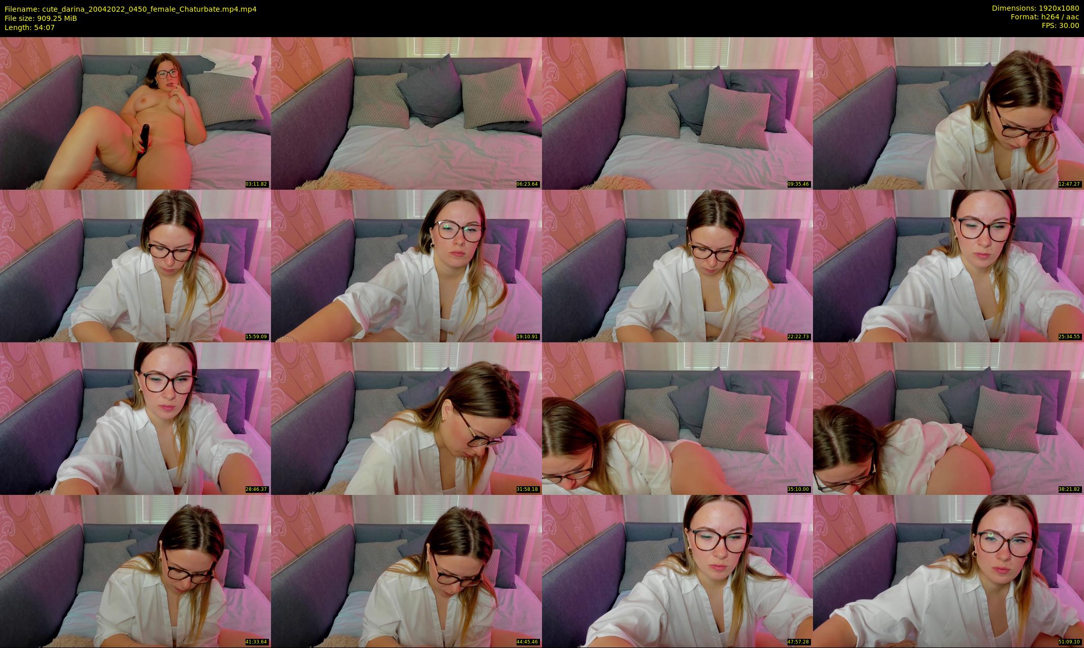 cute_darina — 55 minute Chaturbate female cam show recording, 1080p, Apr 20, 2022