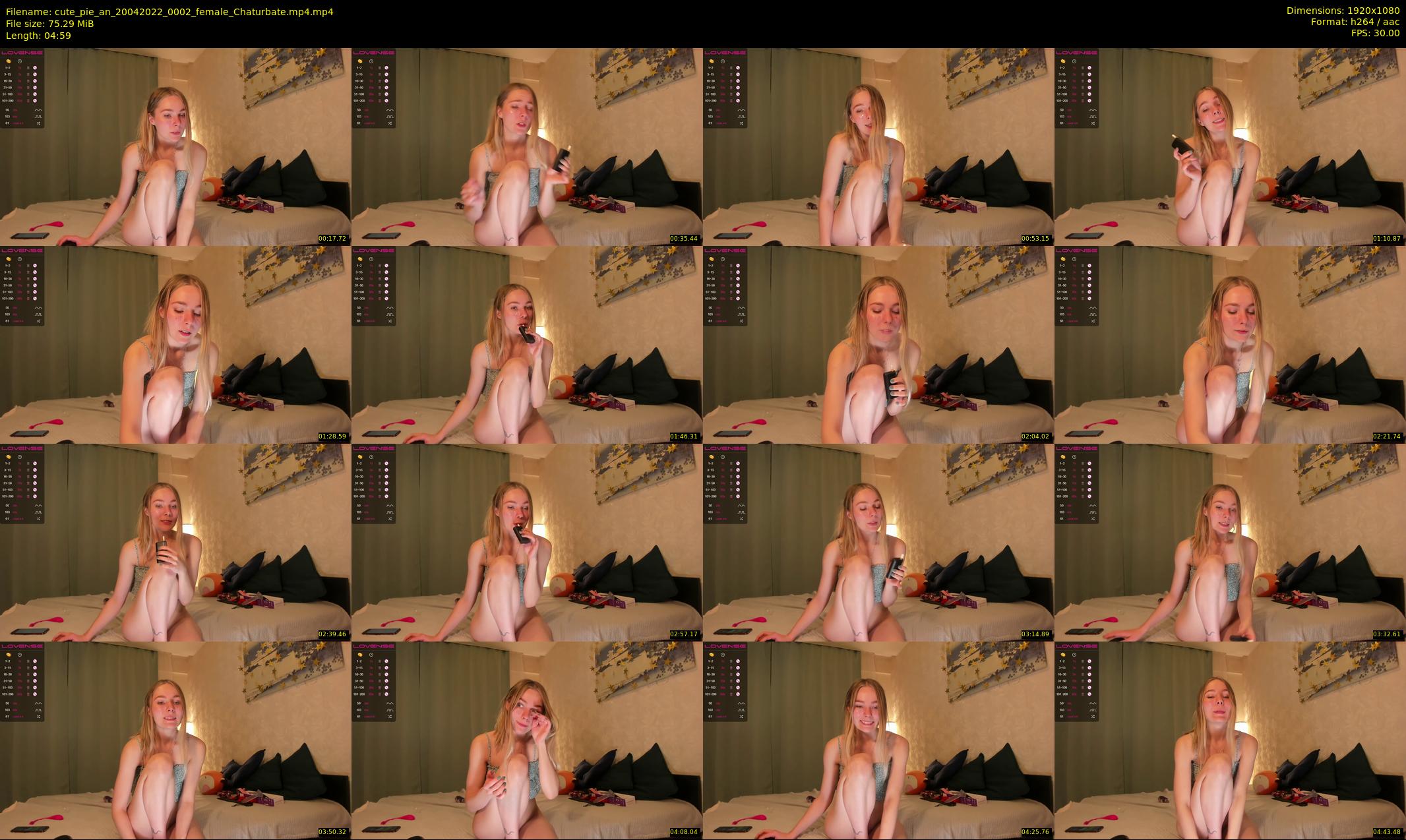 cute_pie_an — 5 minute Chaturbate female cam show recording, 1080p, Apr 20, 2022
