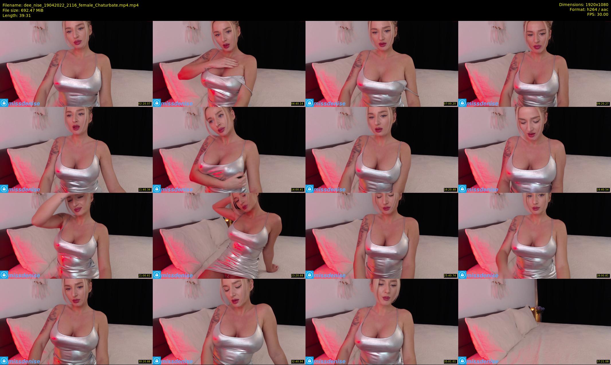 dee_nise — 40 minute Chaturbate female cam show recording, 1080p, Apr 19, 2022