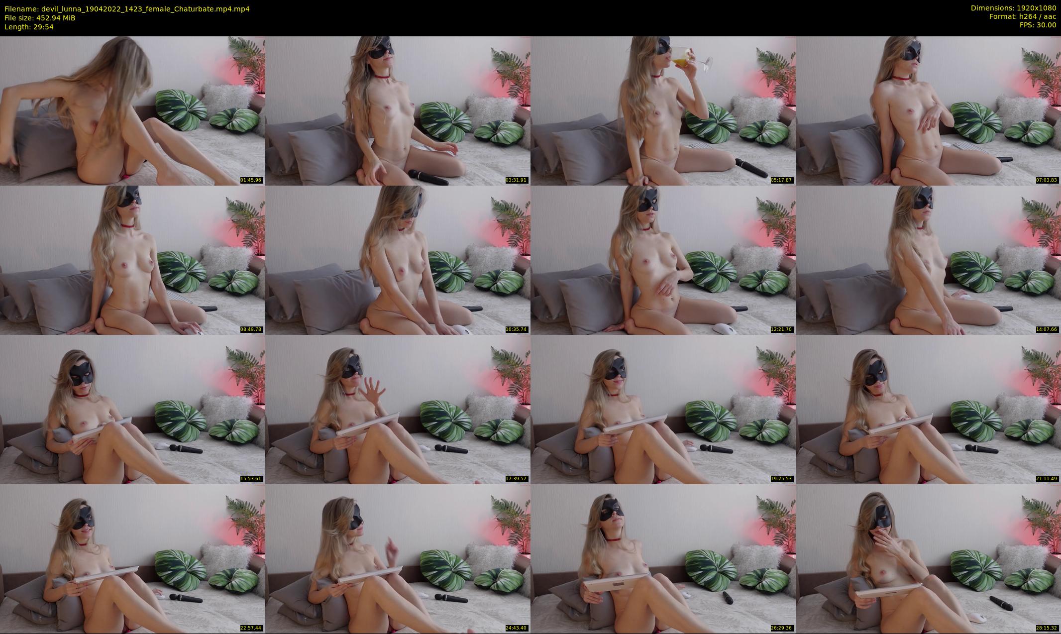 devil_lunna — 30 minute Chaturbate female cam show recording, 1080p, Apr 19, 2022