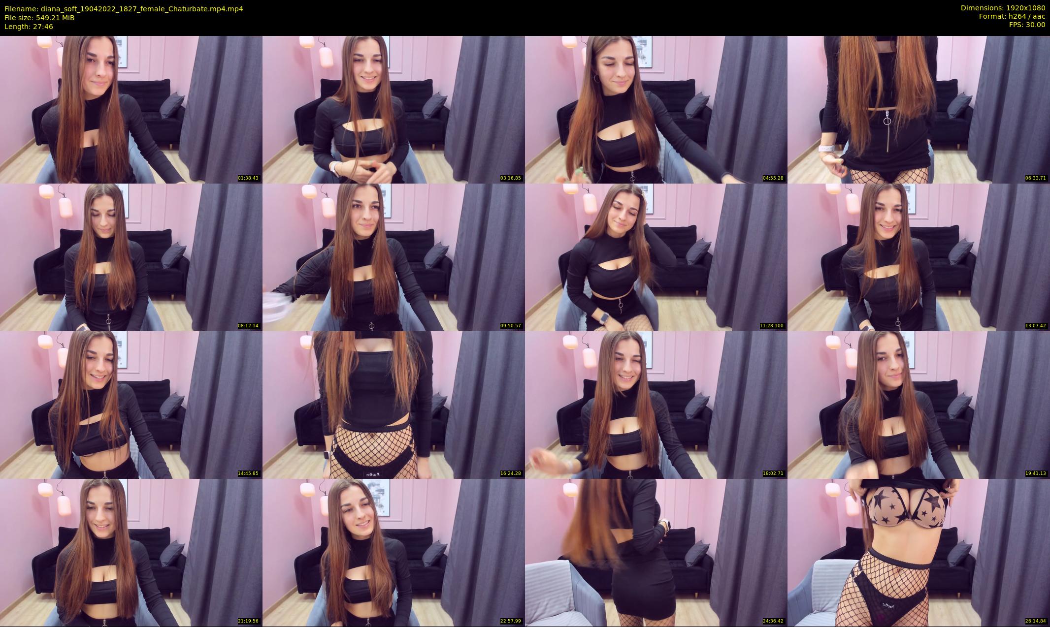 diana_soft — 28 minute Chaturbate female cam show recording, 1080p, Apr 19, 2022