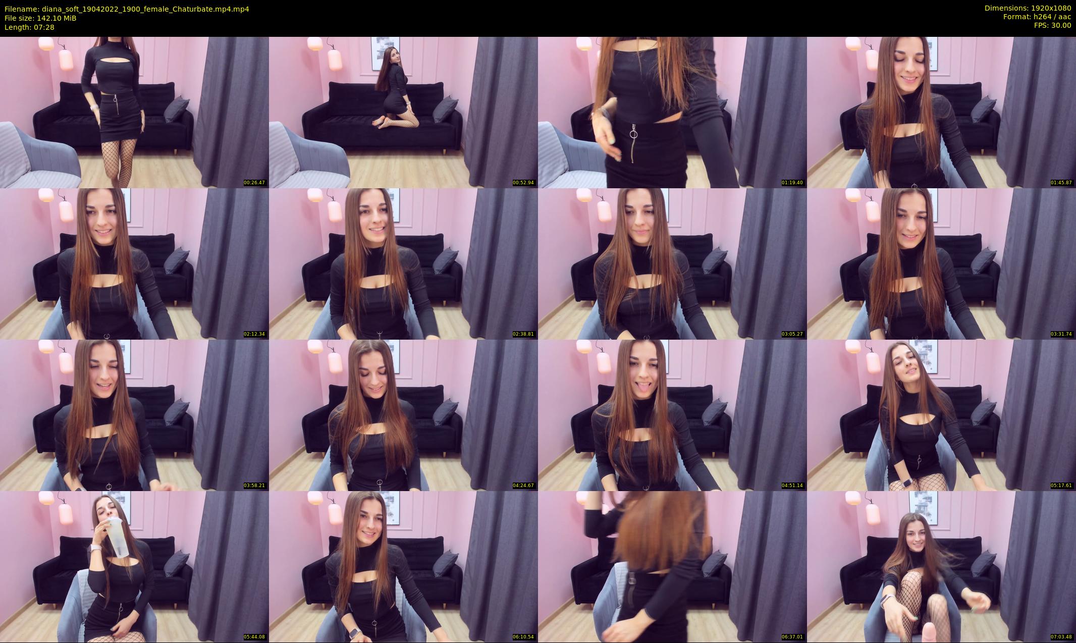 diana_soft — 8 minute Chaturbate female cam show recording, 1080p, Apr 19, 2022