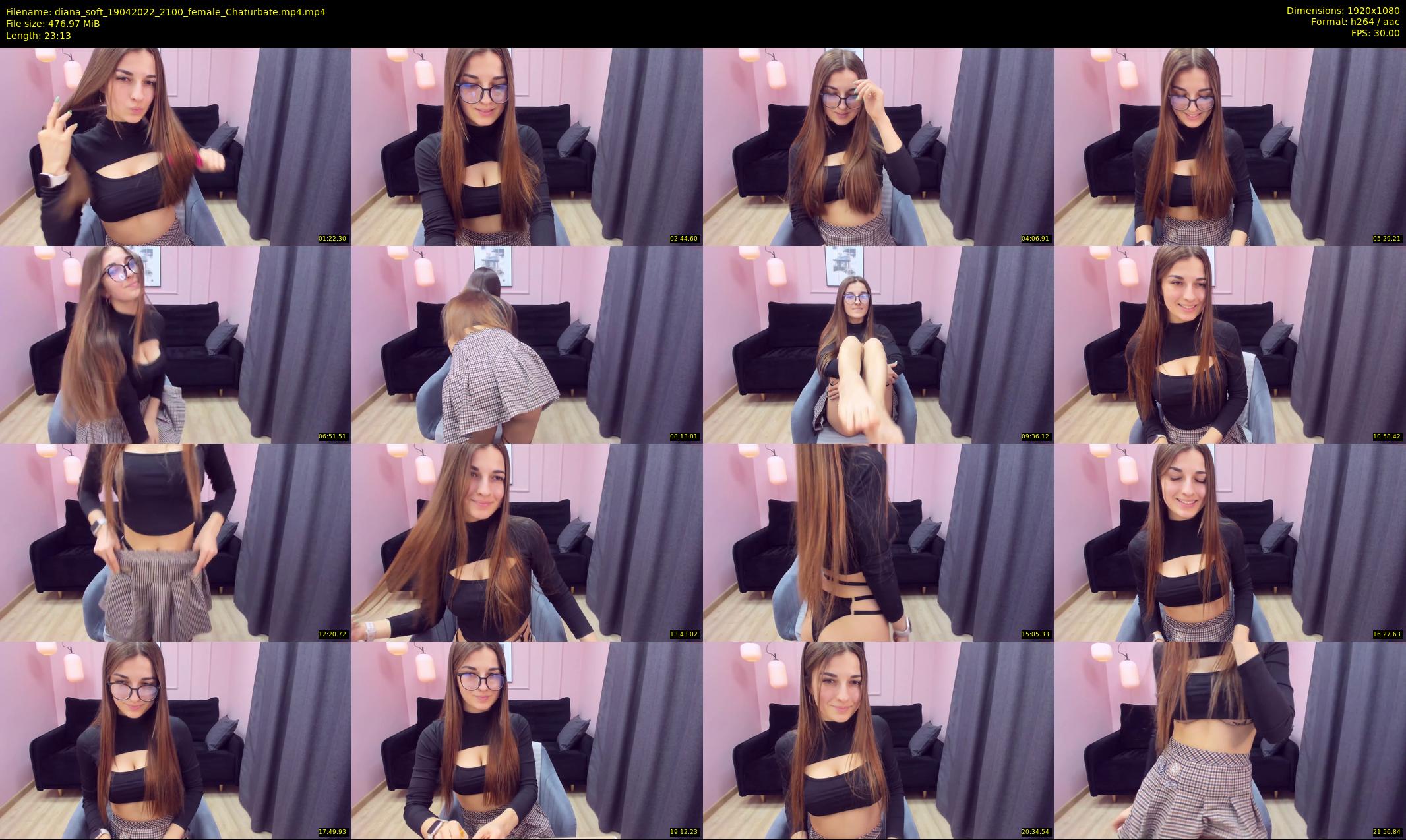 diana_soft — 24 minute Chaturbate female cam show recording, 1080p, Apr 19, 2022