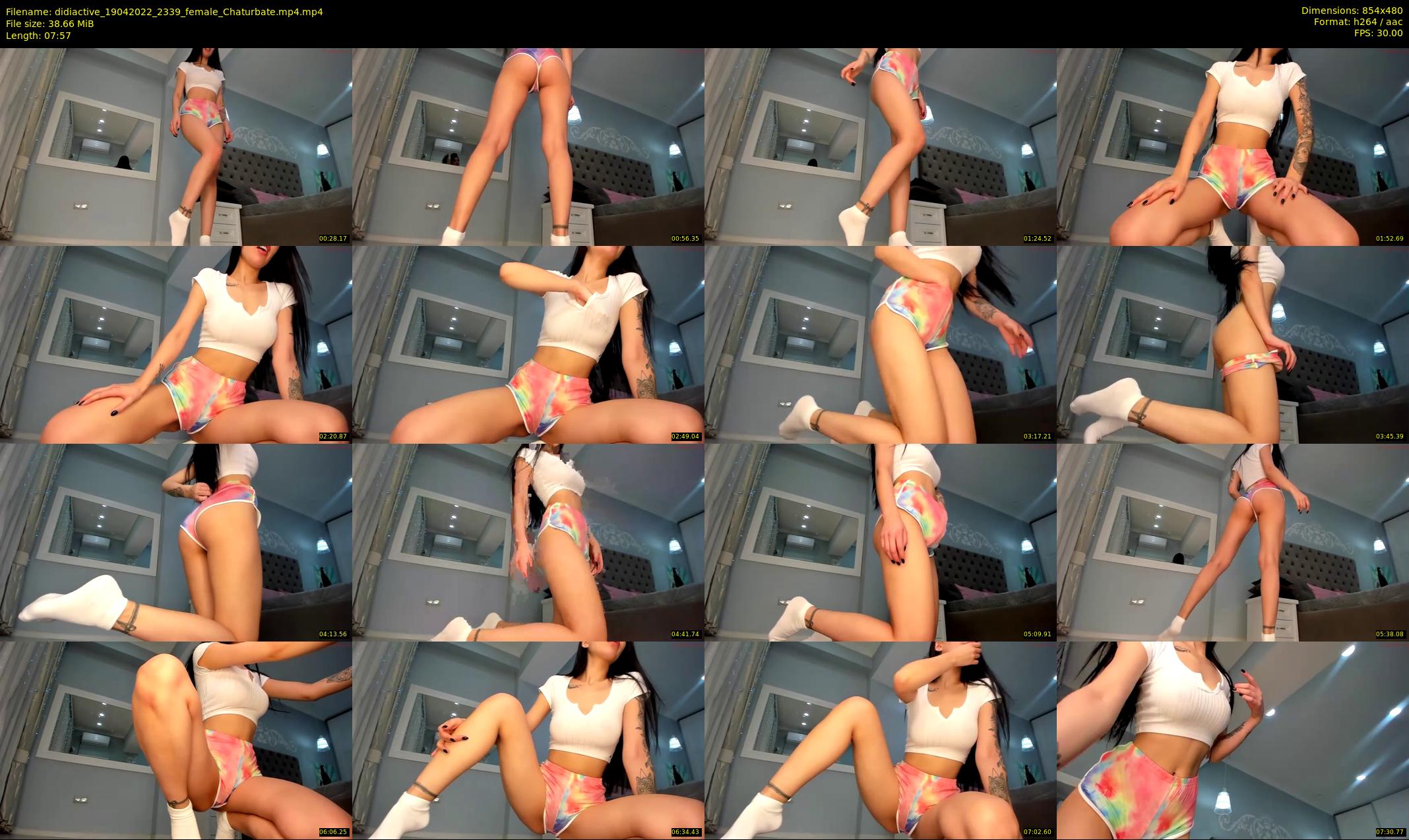 didiactive — 8 minute Chaturbate female cam show recording, 480p, Apr 19, 2022