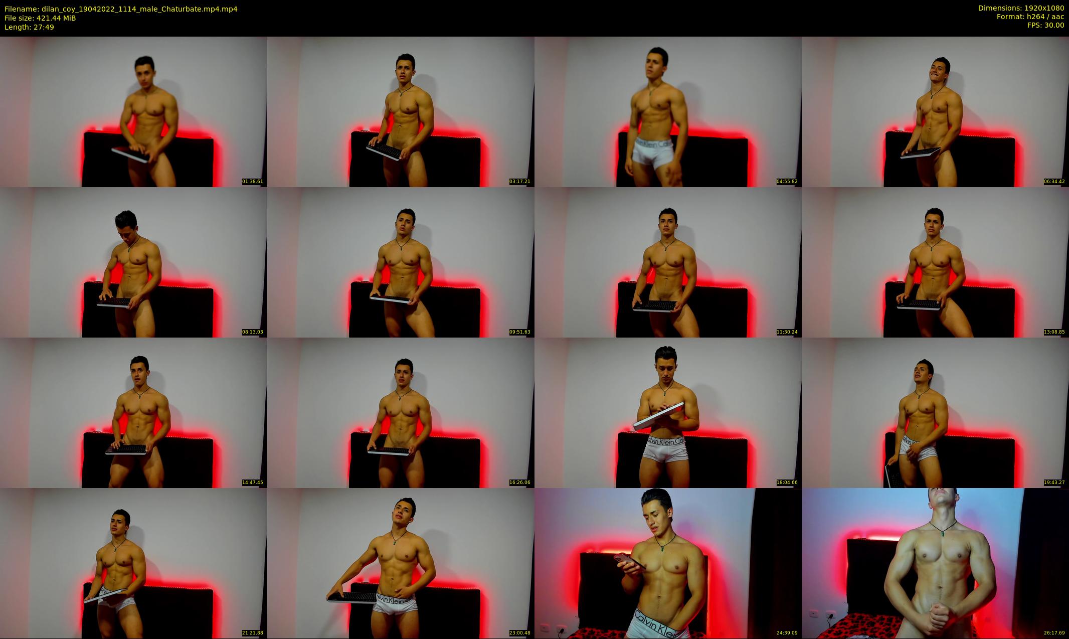 dilan_coy — 28 minute Chaturbate male cam show recording, 1080p, Apr 19, 2022