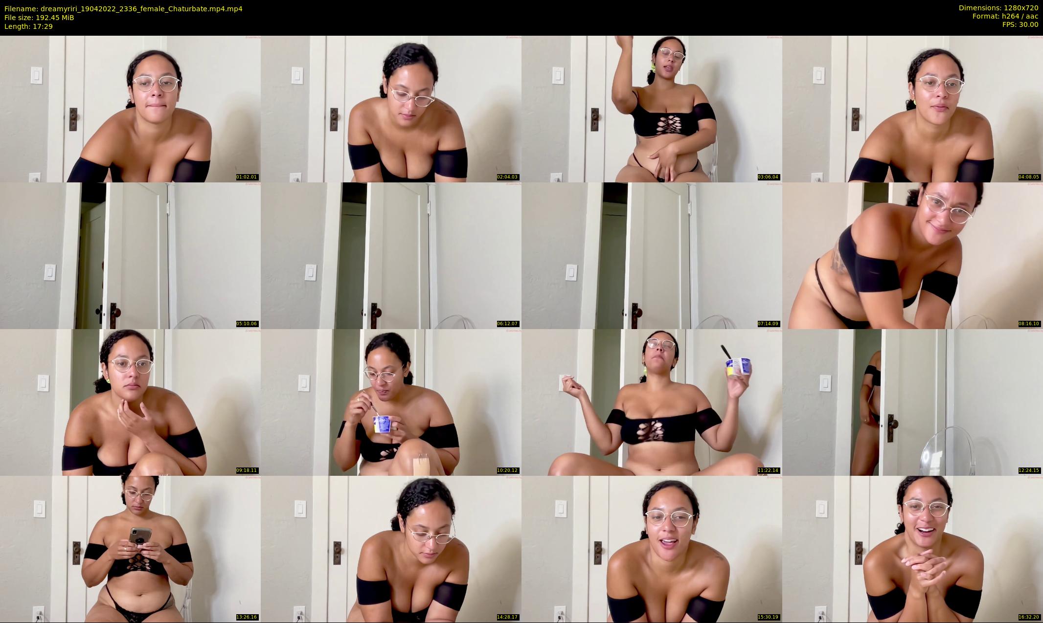 dreamyriri — 18 minute Chaturbate female cam show recording, 720p, Apr 19, 2022