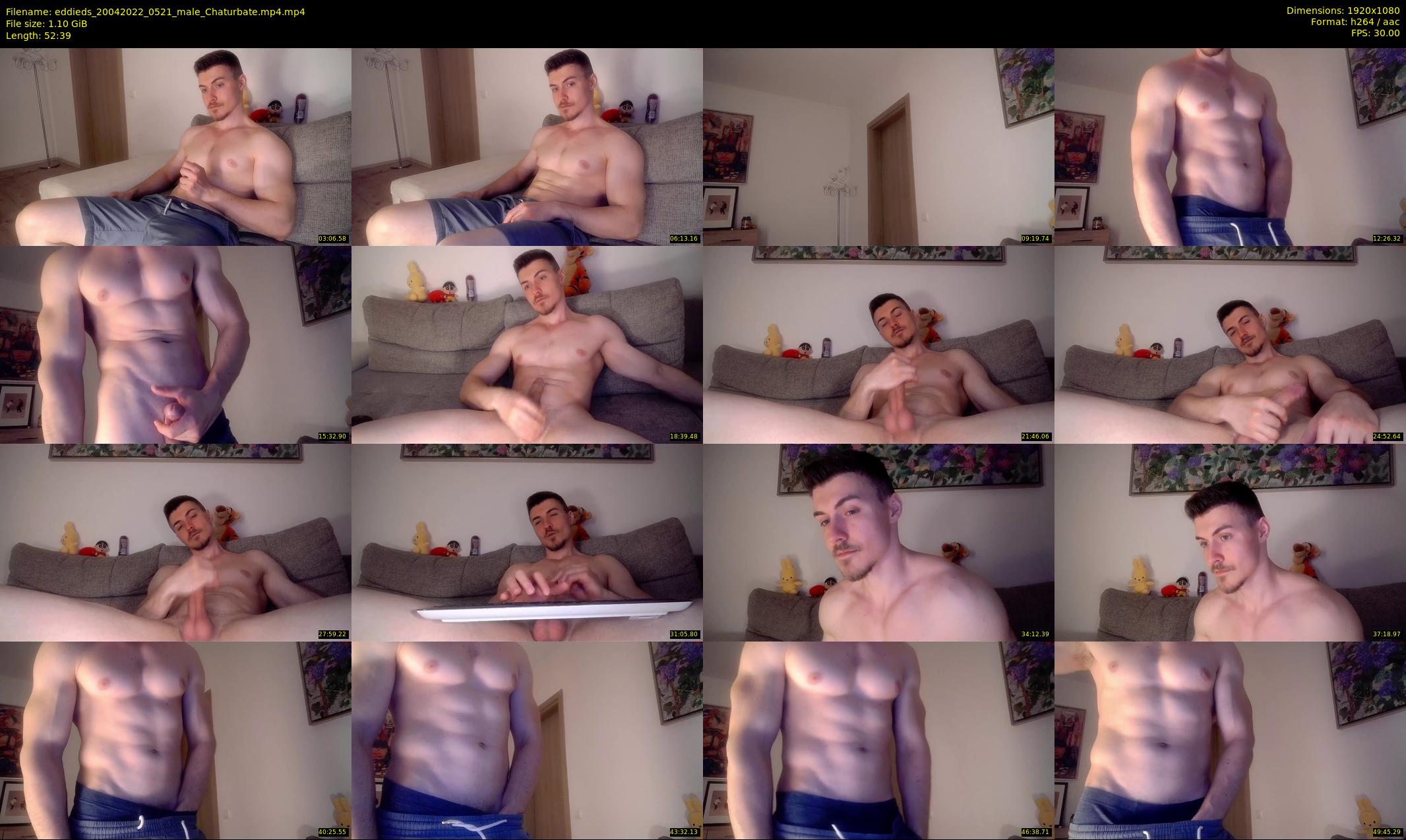 eddieds — 53 minute Chaturbate male cam show recording, 1080p, Apr 20, 2022