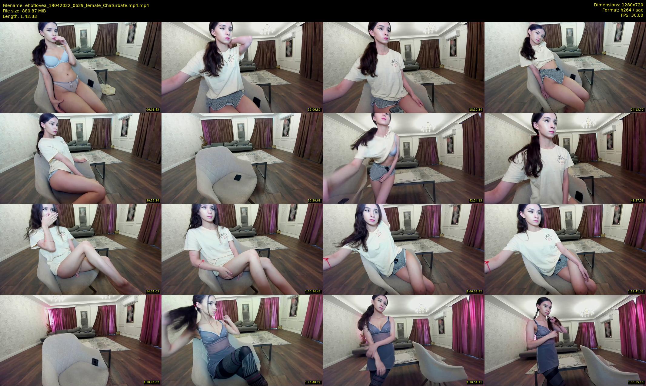 ehotlovea — 103 minute Chaturbate female cam show recording, 720p, Apr 19, 2022