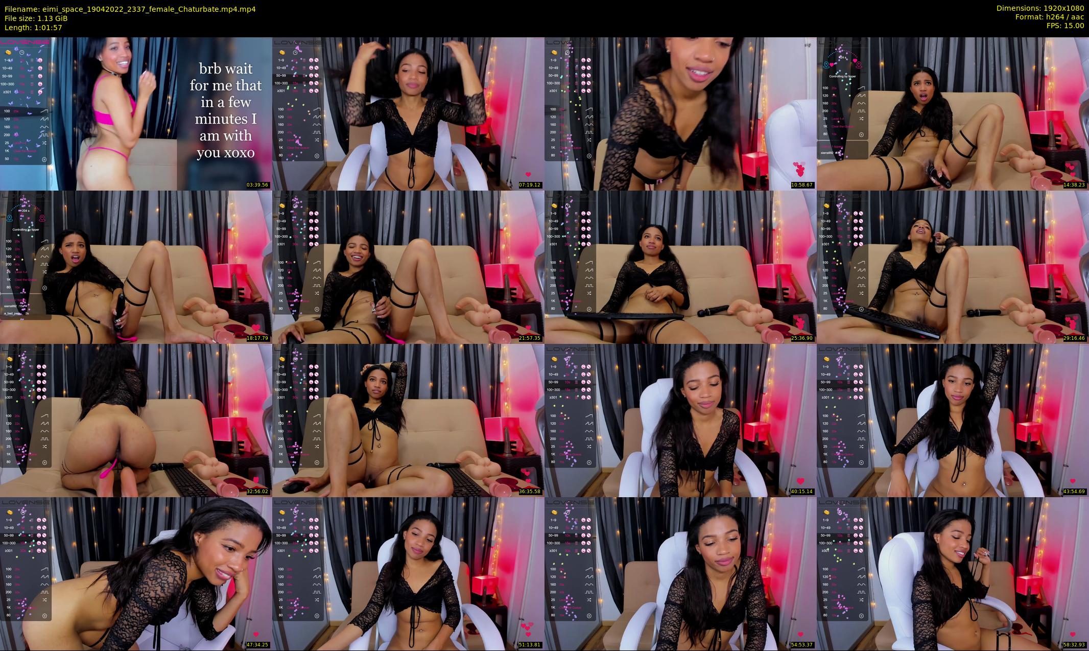 eimi_space — 62 minute Chaturbate female cam show recording, 1080p, Apr 19, 2022