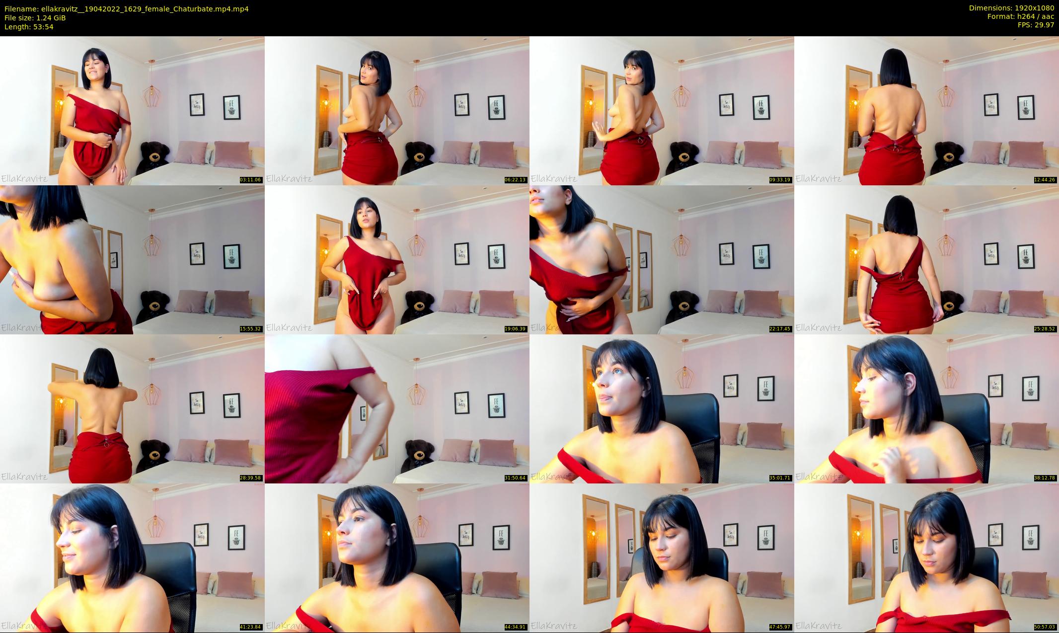 ellakravitz_ — 54 minute Chaturbate female cam show recording, 1080p, Apr 19, 2022