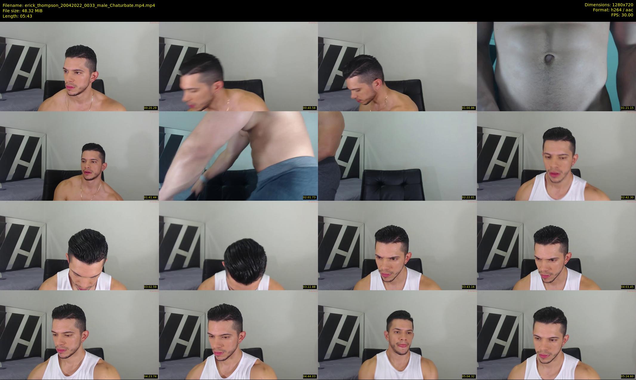 erick_thompson — 6 minute Chaturbate male cam show recording, 720p, Apr 20, 2022