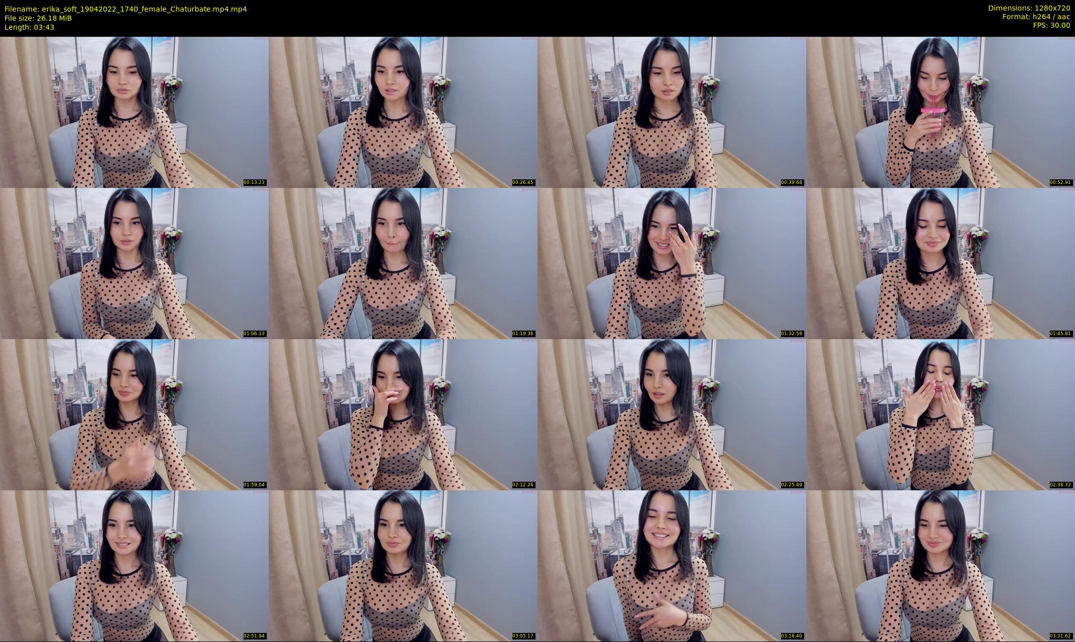 erika_soft — 4 minute Chaturbate female cam show recording, 720p, Apr 19, 2022