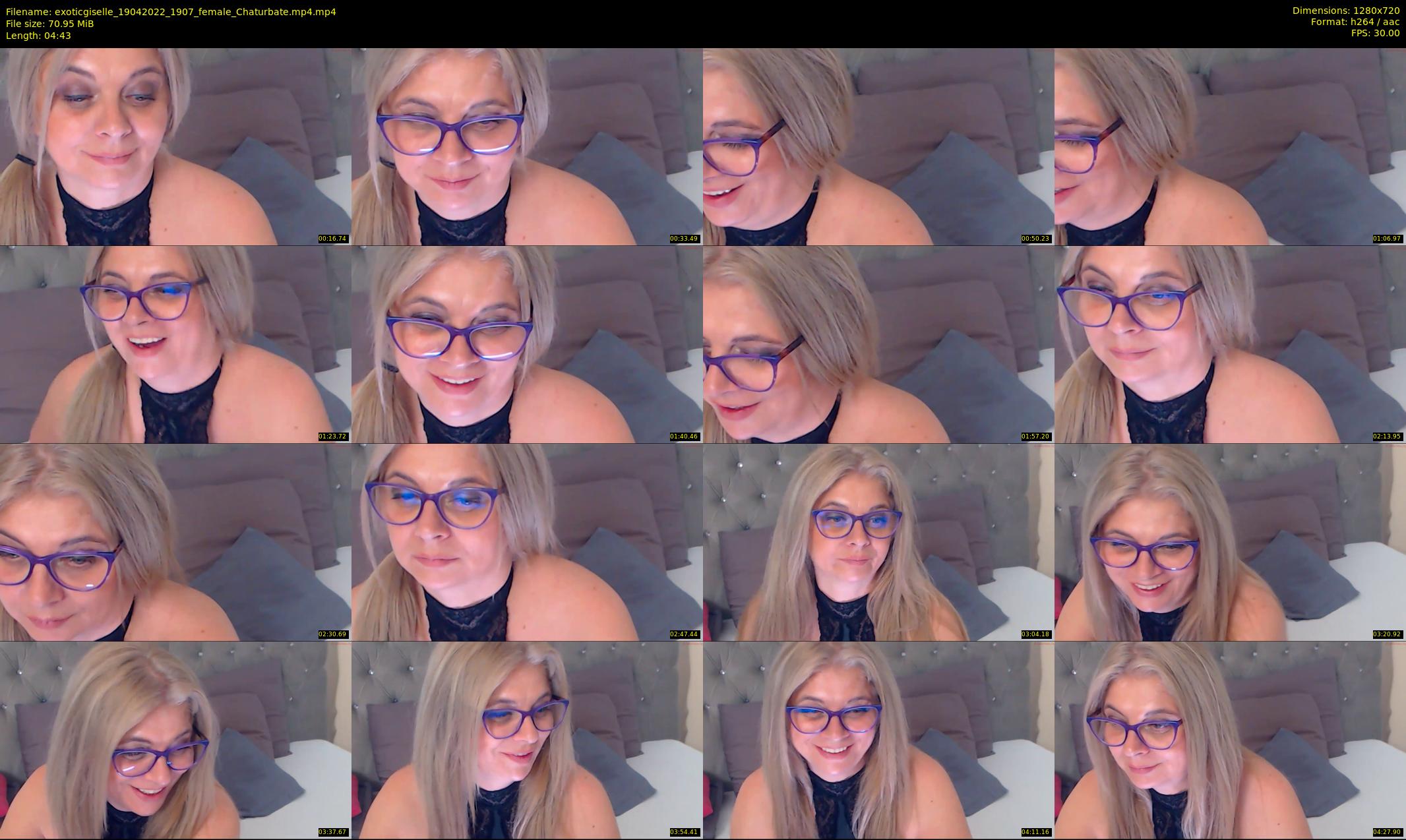exoticgiselle — 5 minute Chaturbate female cam show recording, 720p, Apr 19, 2022