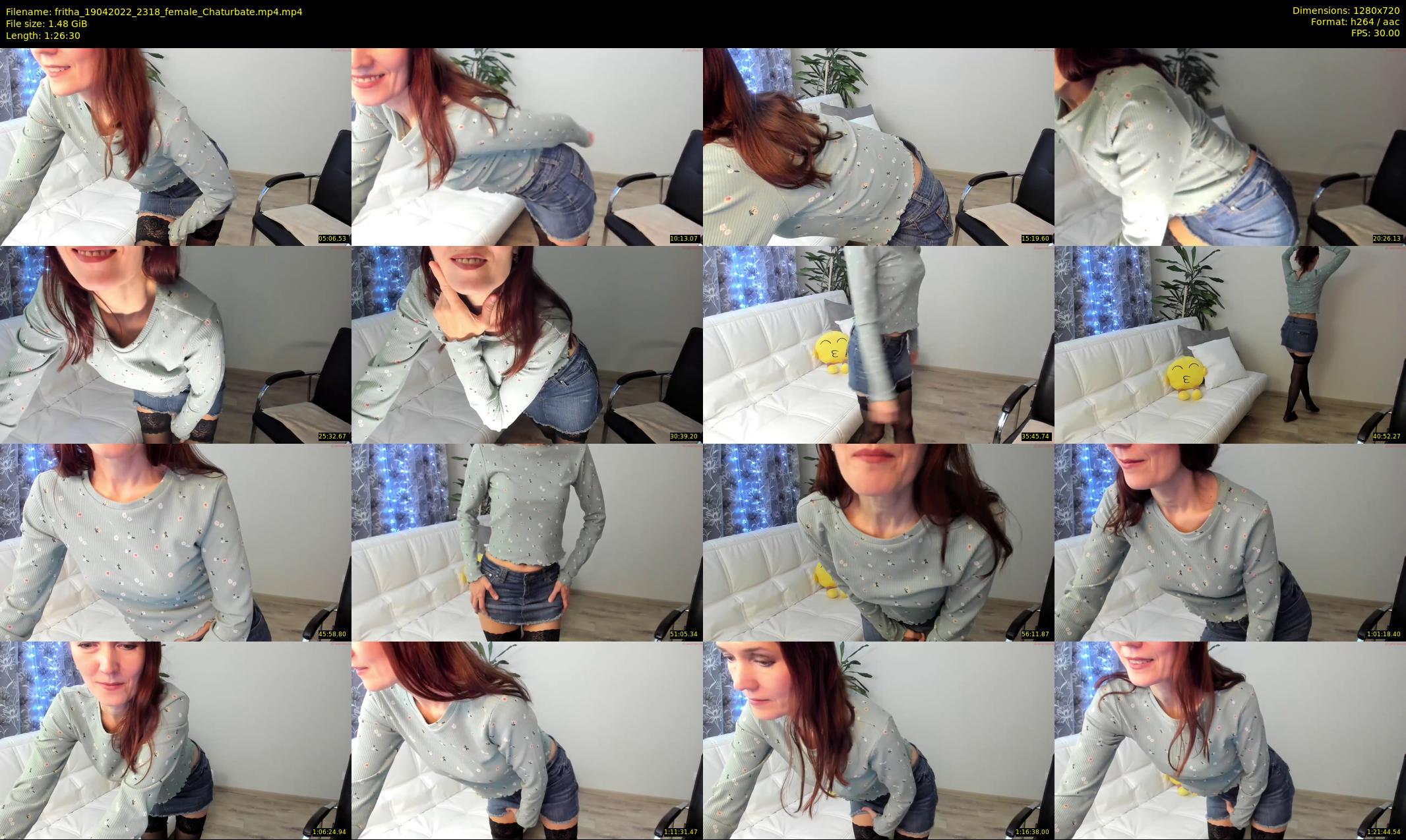 fritha — 87 minute Chaturbate female cam show recording, 720p, Apr 19, 2022