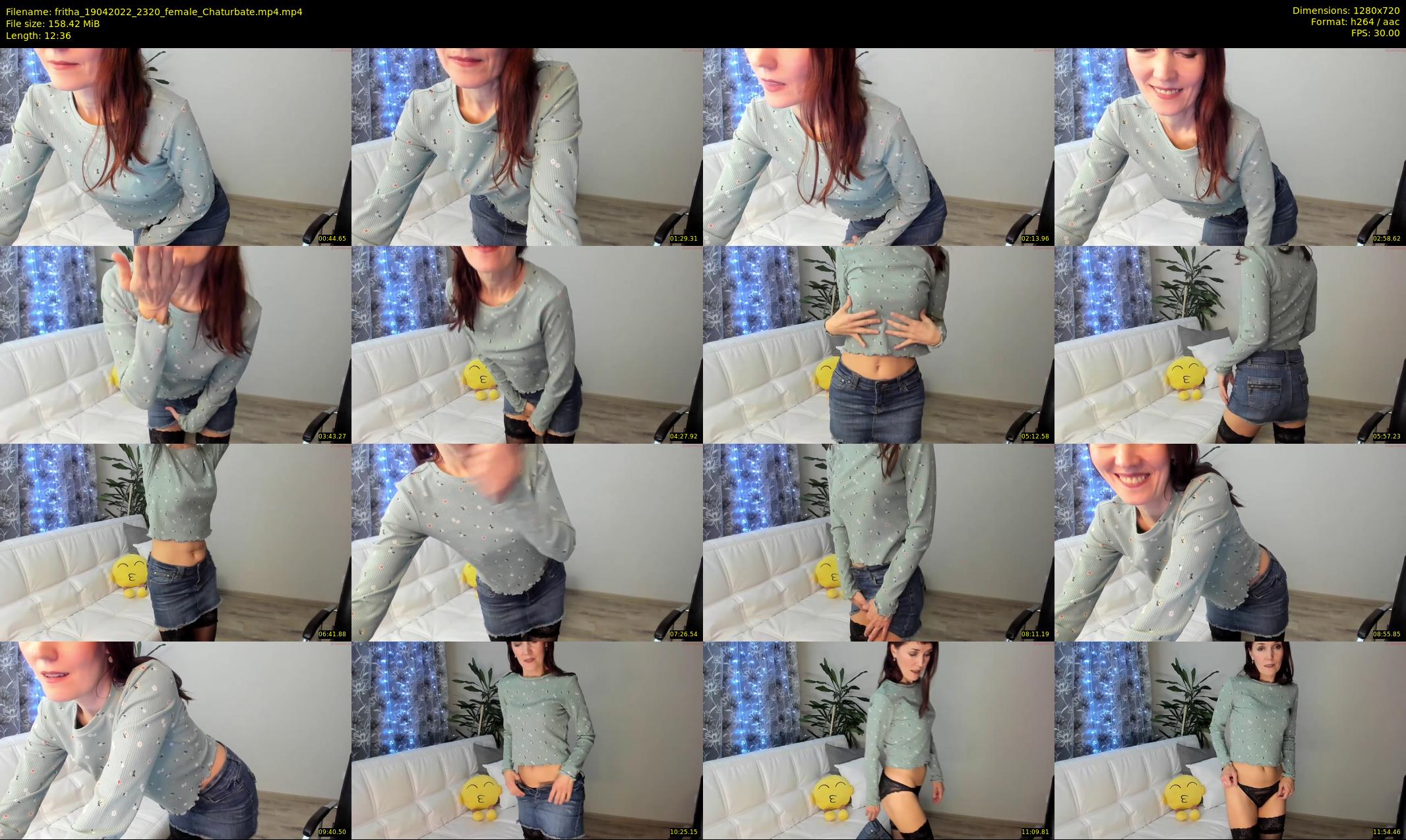 fritha — 13 minute Chaturbate female cam show recording, 720p, Apr 19, 2022