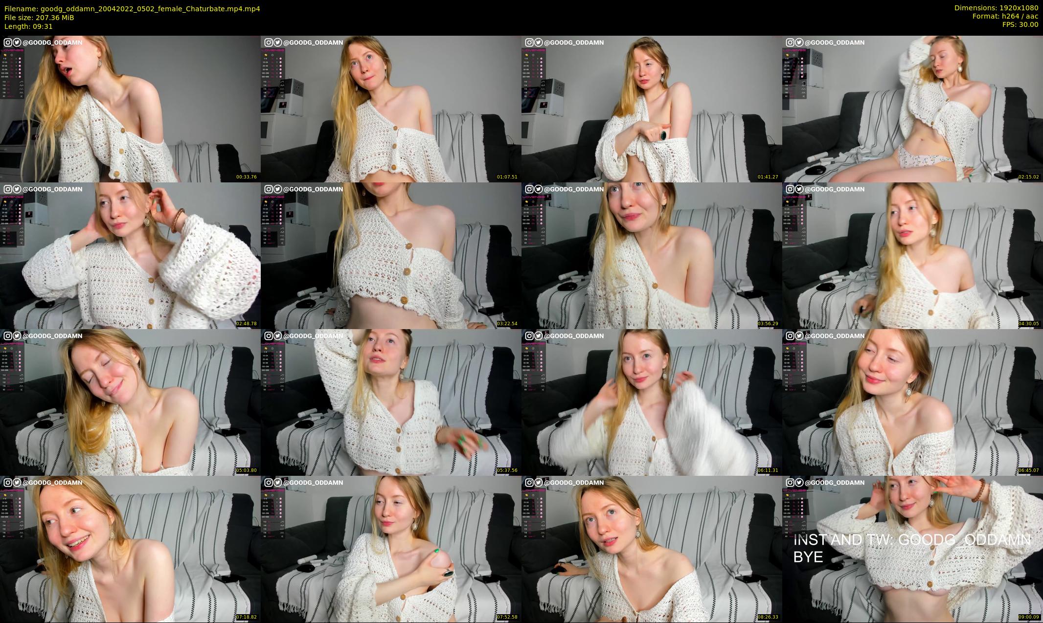 goodg_oddamn — 10 minute Chaturbate female cam show recording, 1080p, Apr 20, 2022