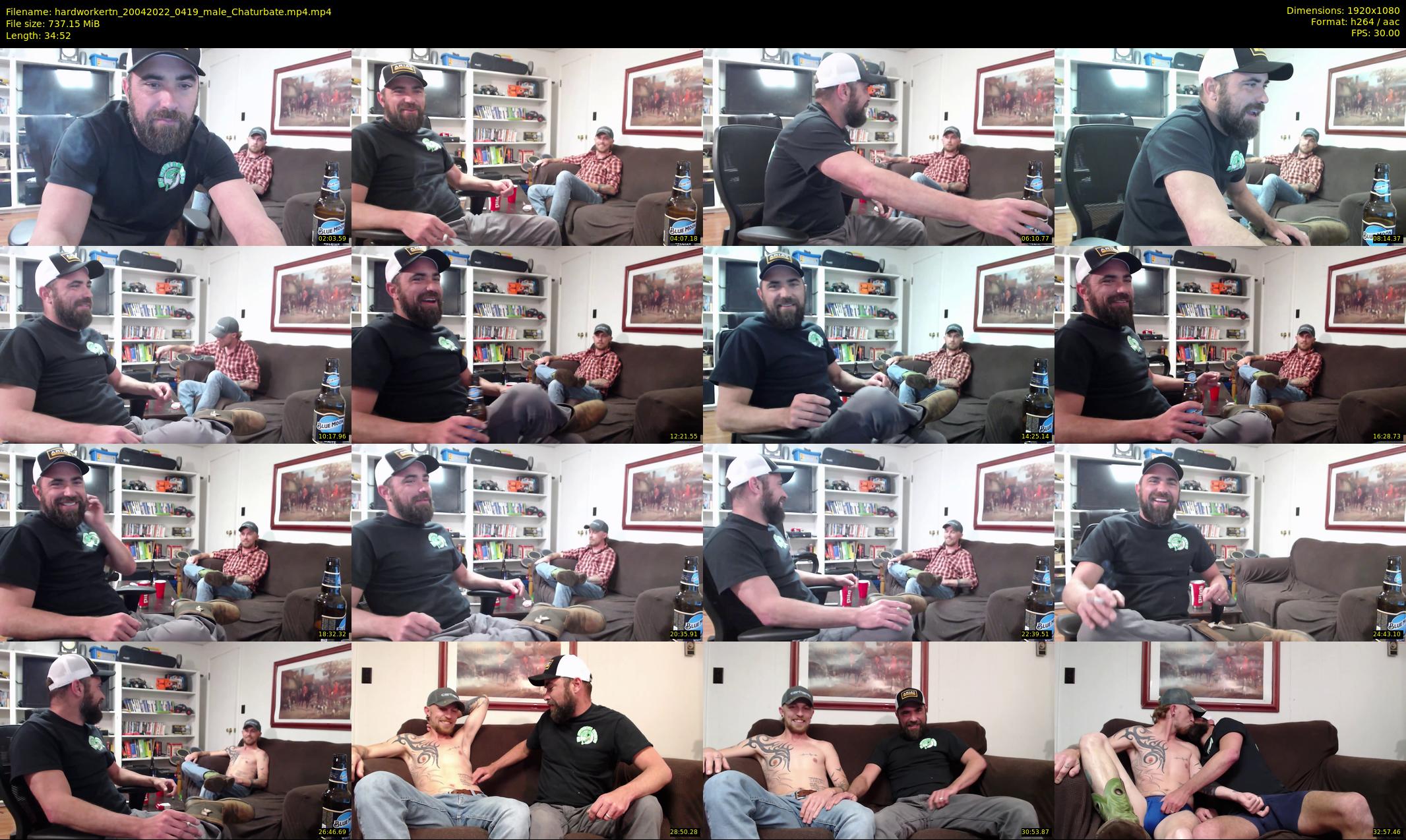 hardworkertn — 35 minute Chaturbate male cam show recording, 1080p, Apr 20, 2022