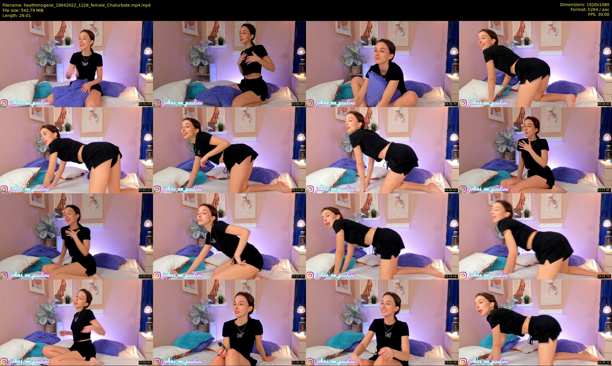 heathimogene — 27 minute Chaturbate female cam show recording, 1080p, Apr 19, 2022