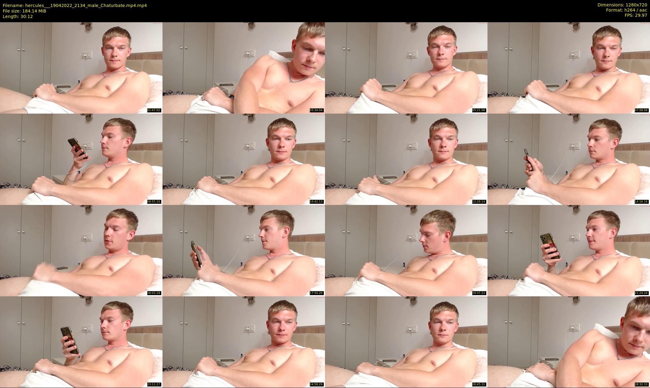 hercules__ — 31 minute Chaturbate male cam show recording, 720p, Apr 19, 2022