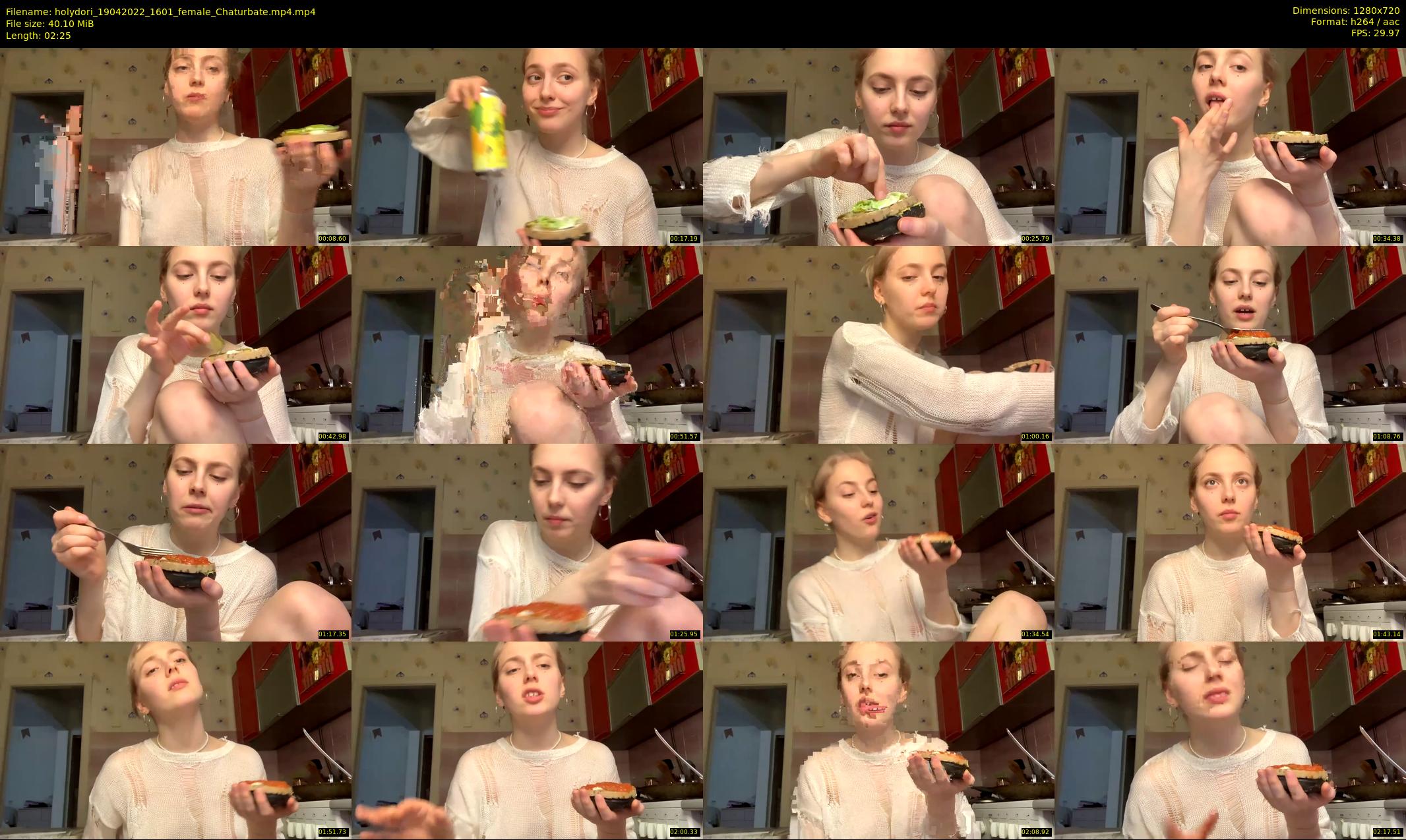 holydori — 3 minute Chaturbate female cam show recording, 720p, Apr 19, 2022