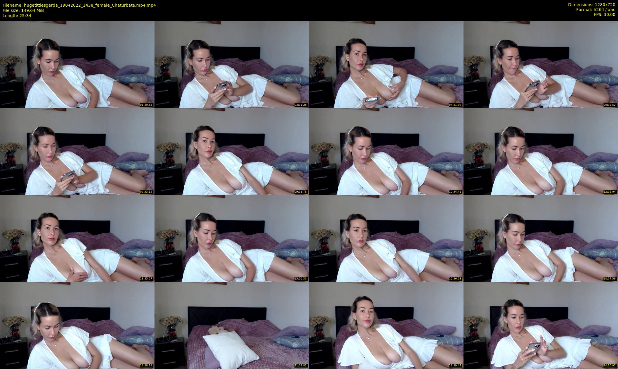 hugetittiesgerda — 26 minute Chaturbate female cam show recording, 720p, Apr 19, 2022