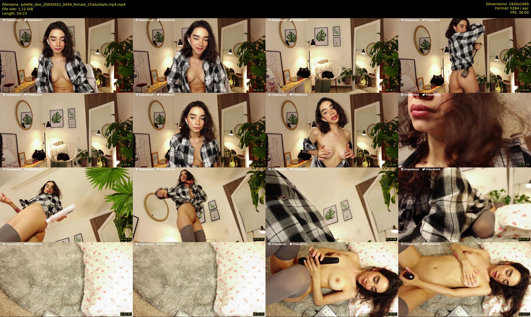 juliette_dee — 55 minute Chaturbate female cam show recording, 1080p, Apr 20, 2022