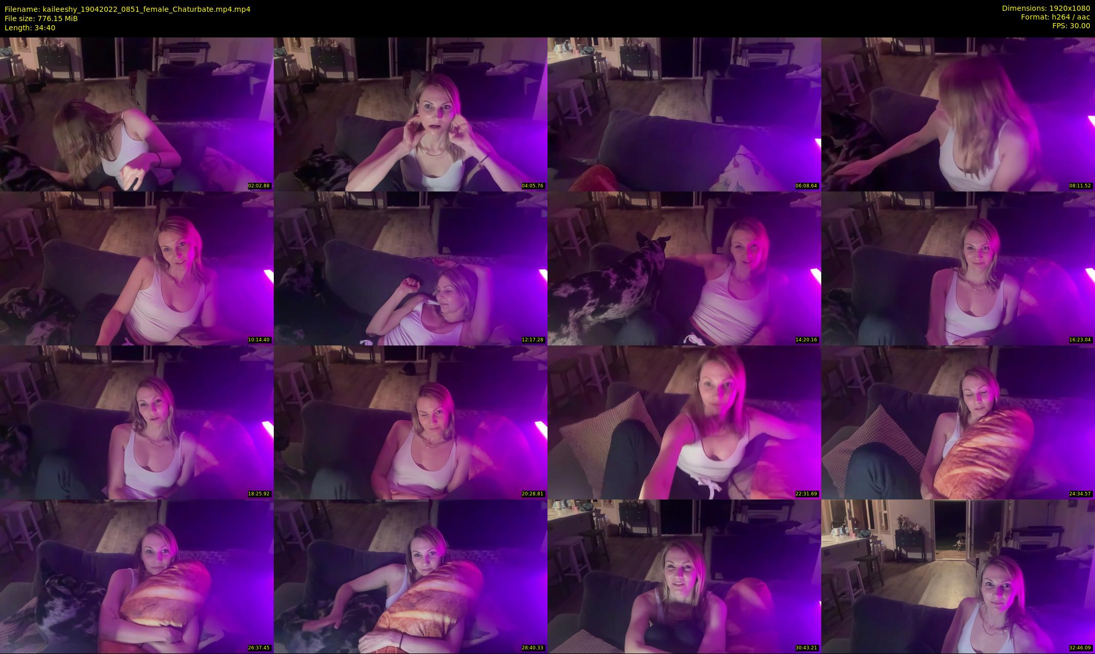 kaileeshy — 35 minute Chaturbate female cam show recording, 1080p, Apr 19, 2022
