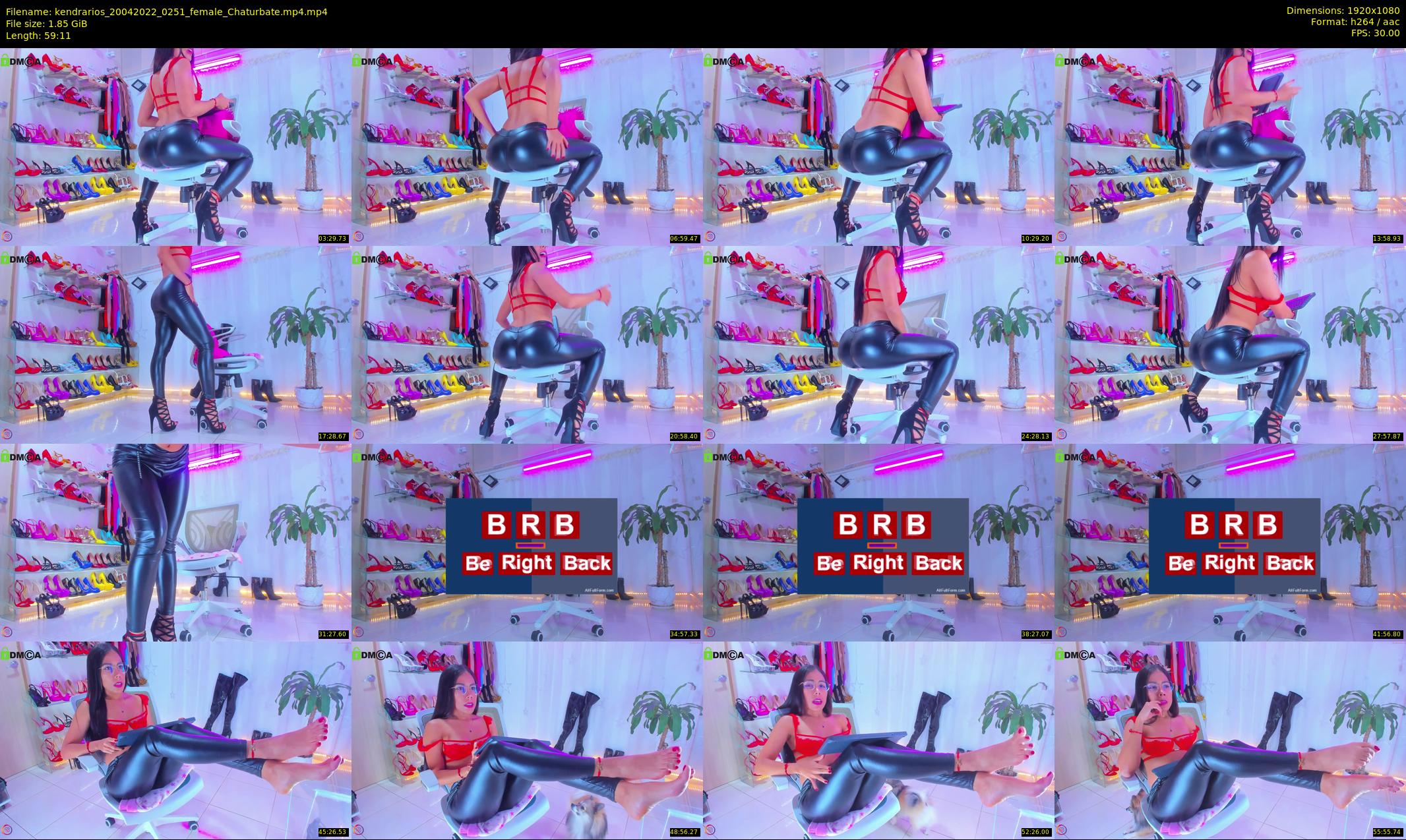 kendrarios — 60 minute Chaturbate female cam show recording, 1080p, Apr 20, 2022