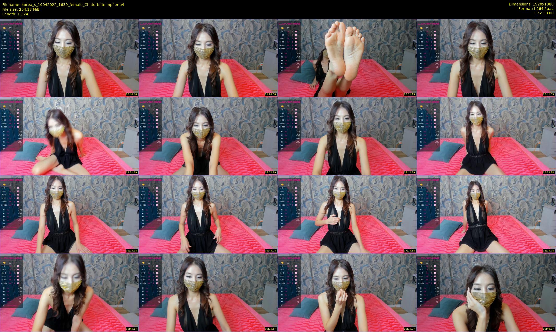 korea_s — 12 minute Chaturbate female cam show recording, 1080p, Apr 19, 2022