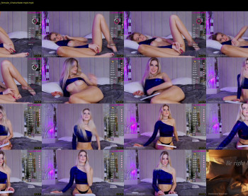 krissone — 25 minute Chaturbate female cam show recording, 720p, Apr 19, 2022