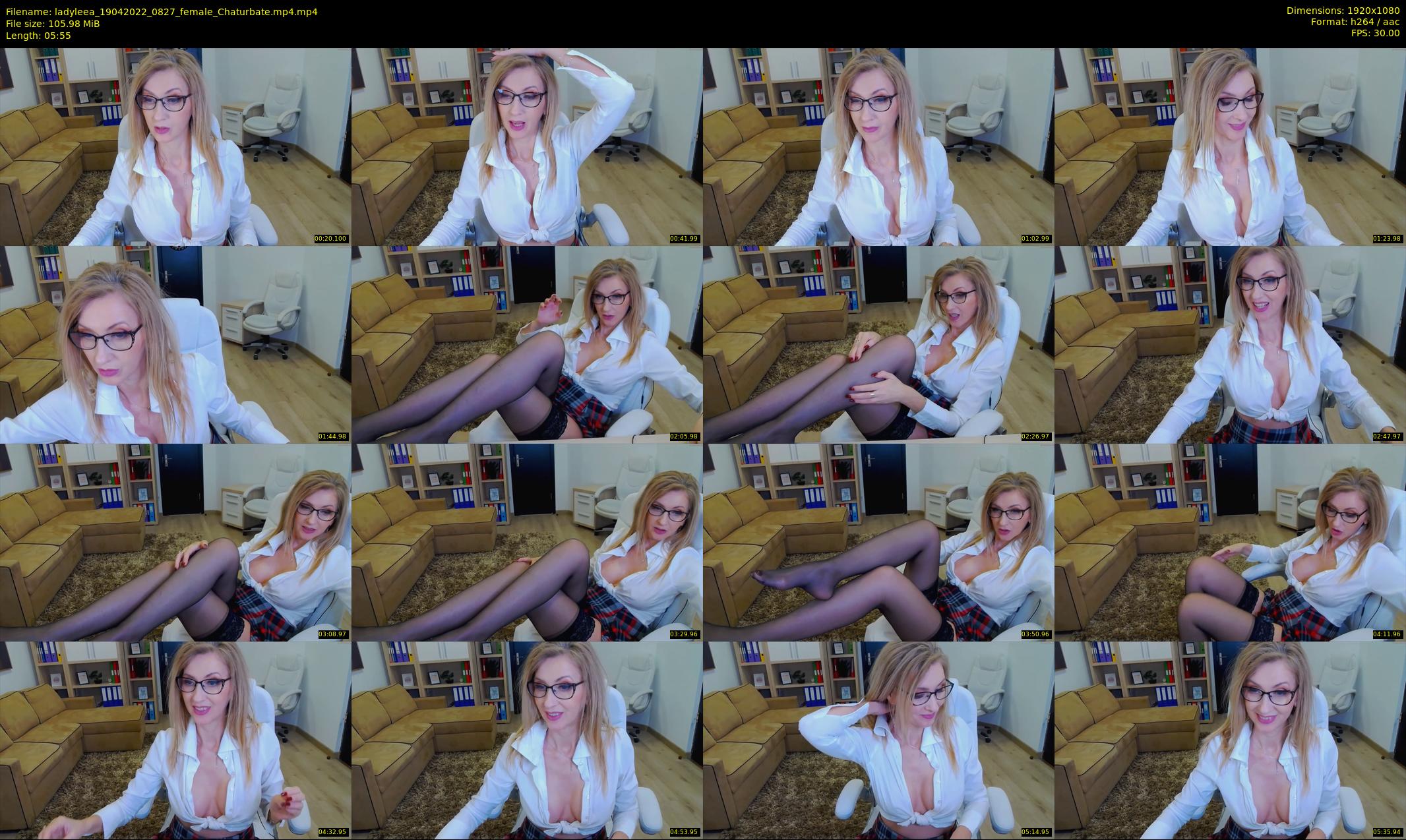 ladyleea — 6 minute Chaturbate female cam show recording, 1080p, Apr 19, 2022