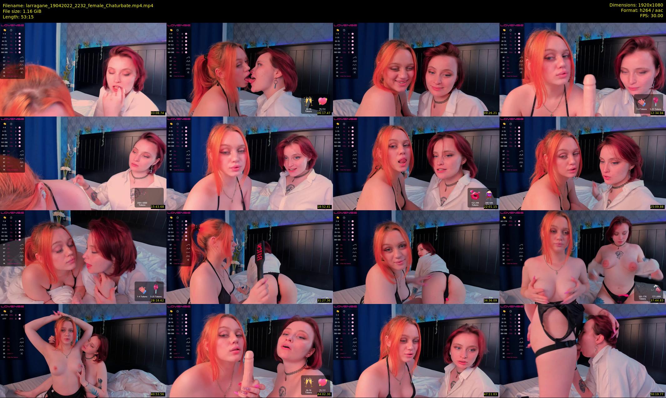 larragane — 54 minute Chaturbate couple cam show recording, 1080p, Apr 19, 2022