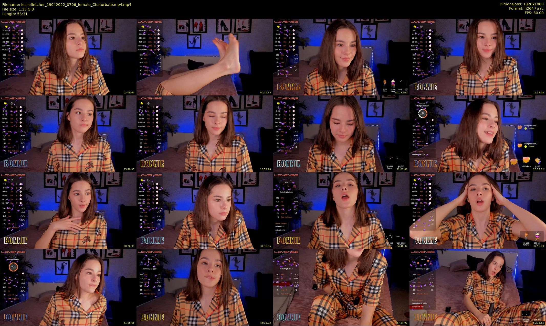 lesliefletcher — 54 minute Chaturbate couple cam show recording, 1080p, Apr 19, 2022