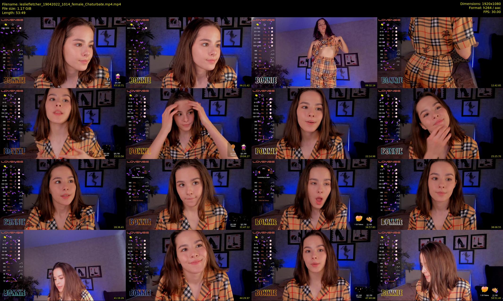 lesliefletcher — 54 minute Chaturbate couple cam show recording, 1080p, Apr 19, 2022