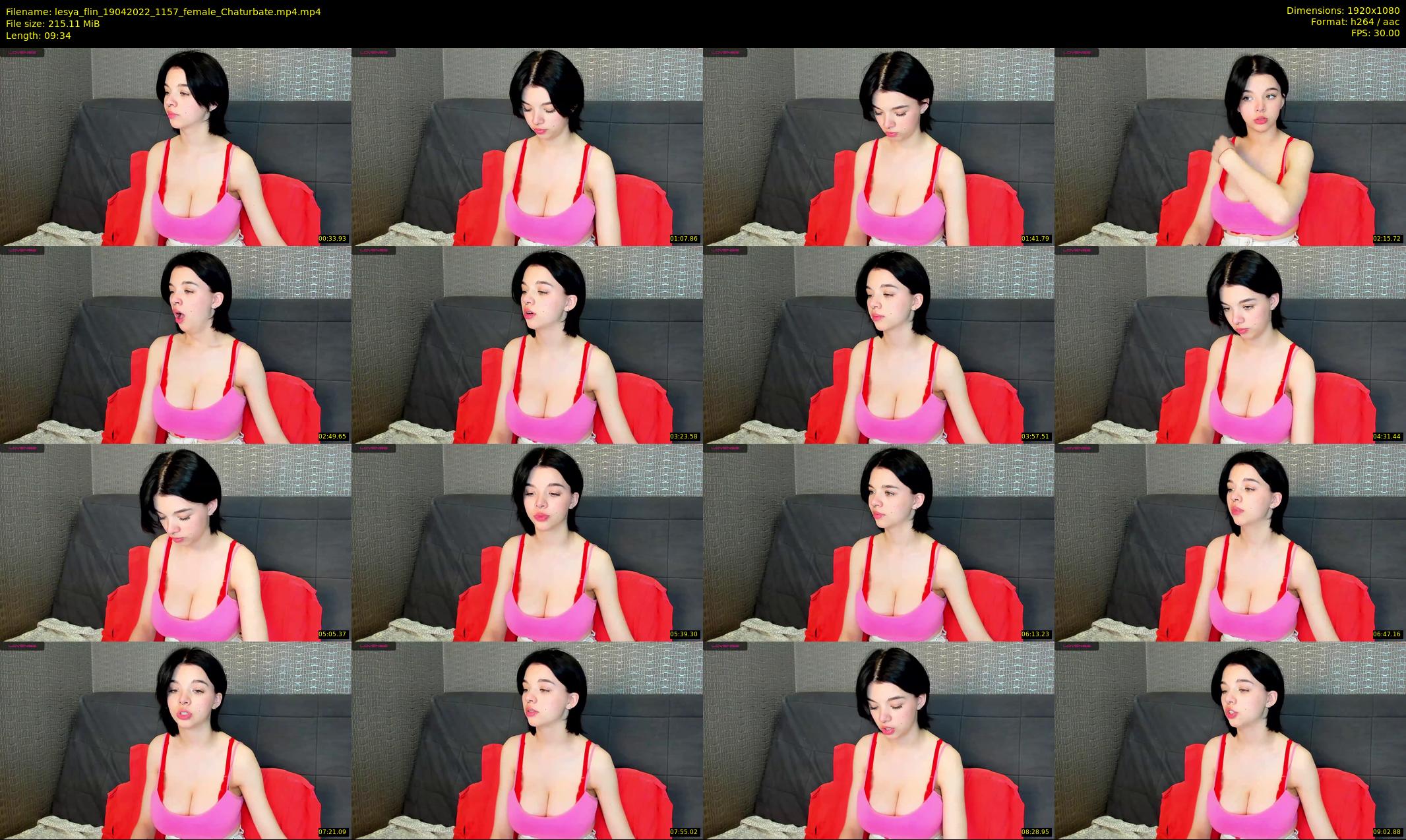 lesya_flin — 10 minute Chaturbate female cam show recording, 1080p, Apr 19, 2022