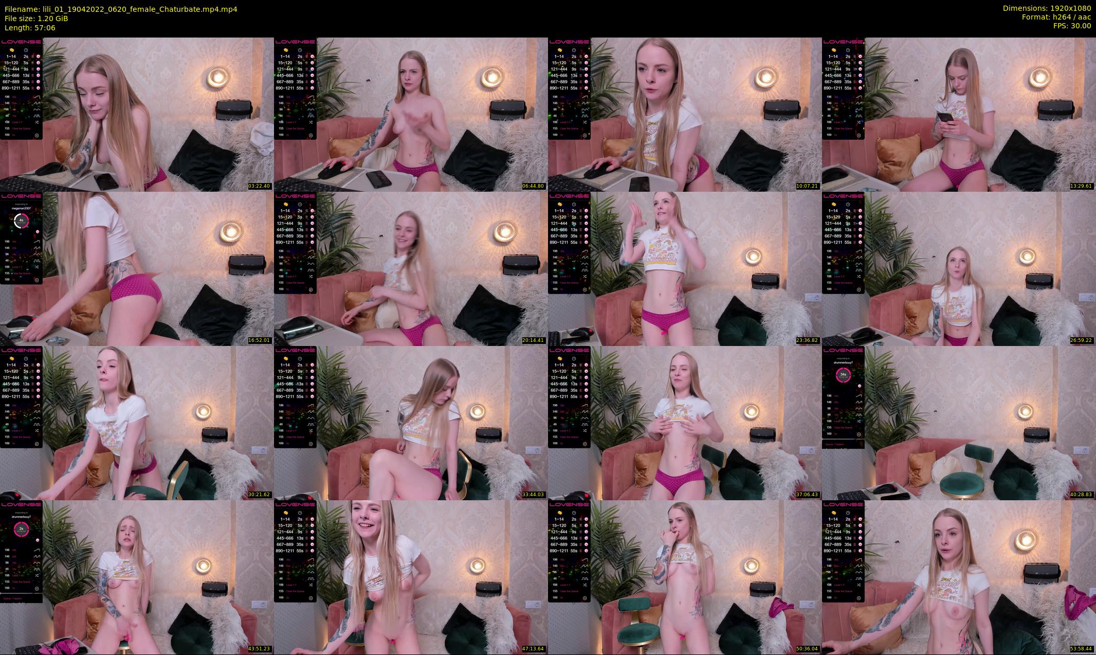 lili_01 — 58 minute Chaturbate female cam show recording, 1080p, Apr 19, 2022