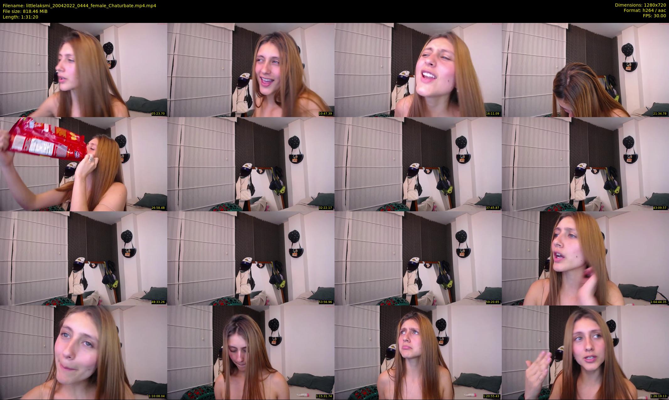 littlelaksmi — 92 minute Chaturbate female cam show recording, 720p, Apr 20, 2022