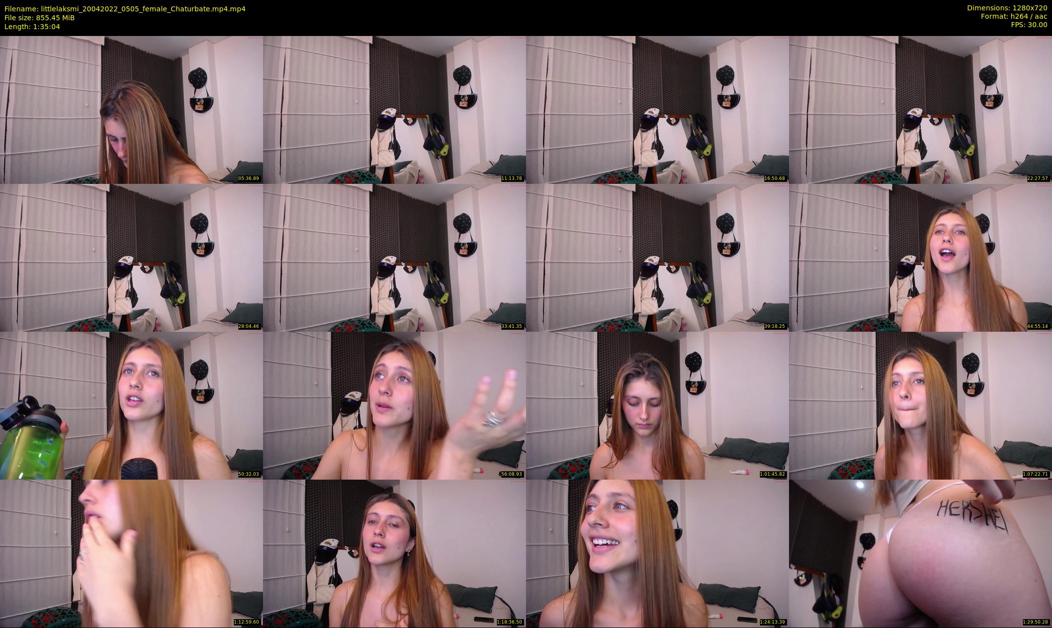 littlelaksmi — 96 minute Chaturbate female cam show recording, 720p, Apr 20, 2022