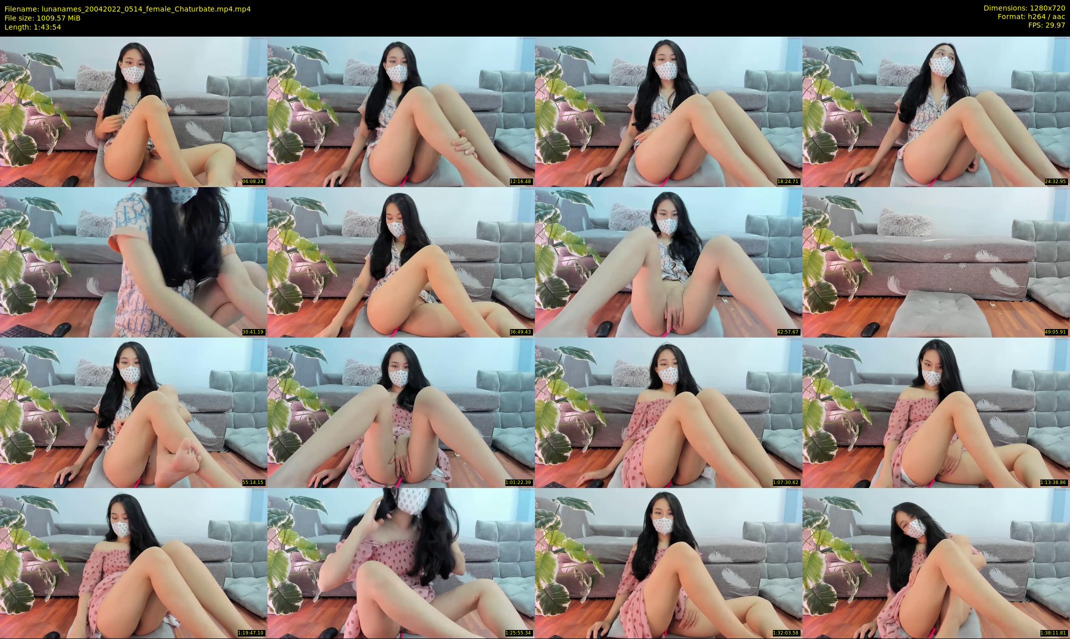 lunanames — 104 minute Chaturbate female cam show recording, 720p, Apr 20, 2022