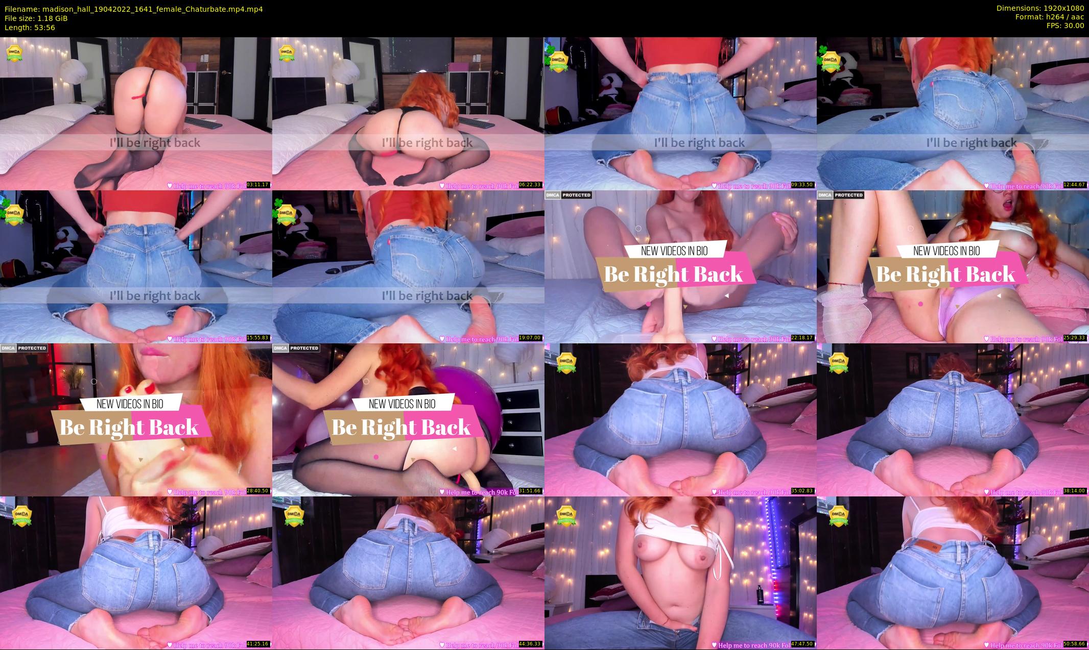 madison_hall — 54 minute Chaturbate female cam show recording, 1080p, Apr 19, 2022