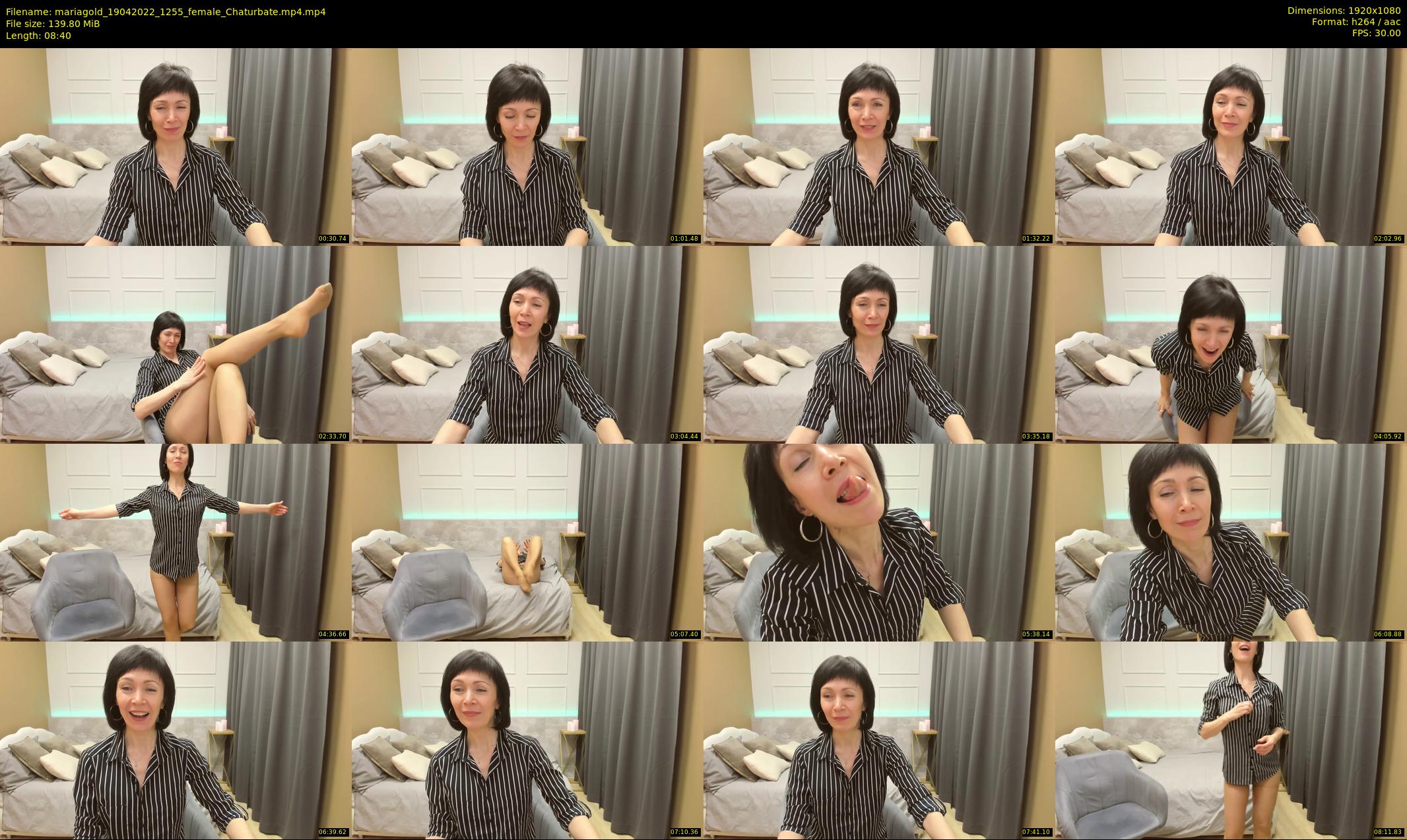 mariagold — 9 minute Chaturbate female cam show recording, 1080p, Apr 19, 2022