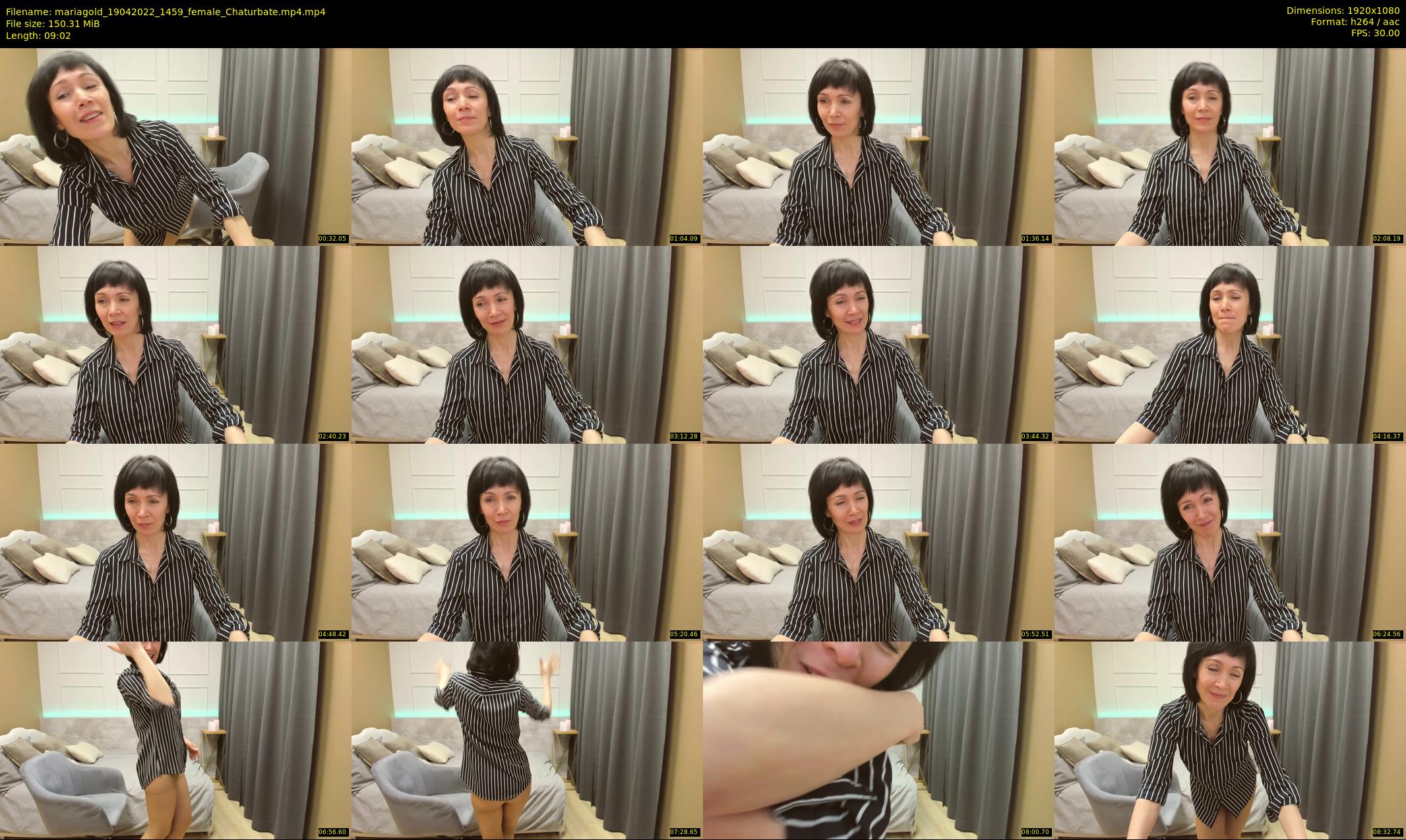 mariagold — 10 minute Chaturbate female cam show recording, 1080p, Apr 19, 2022