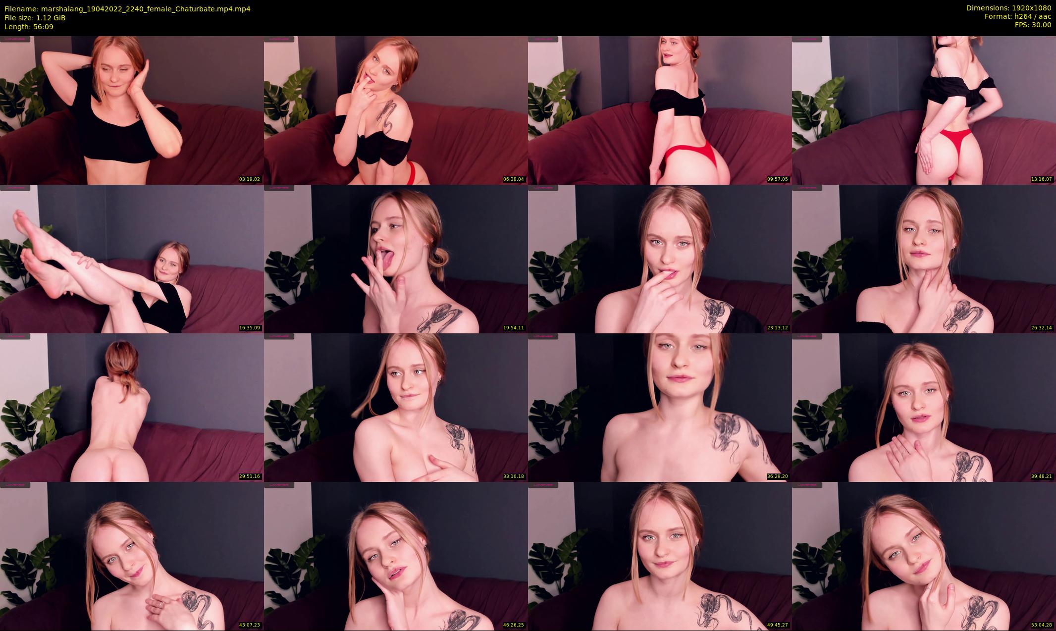 marshalang — 57 minute Chaturbate couple cam show recording, 1080p, Apr 19, 2022